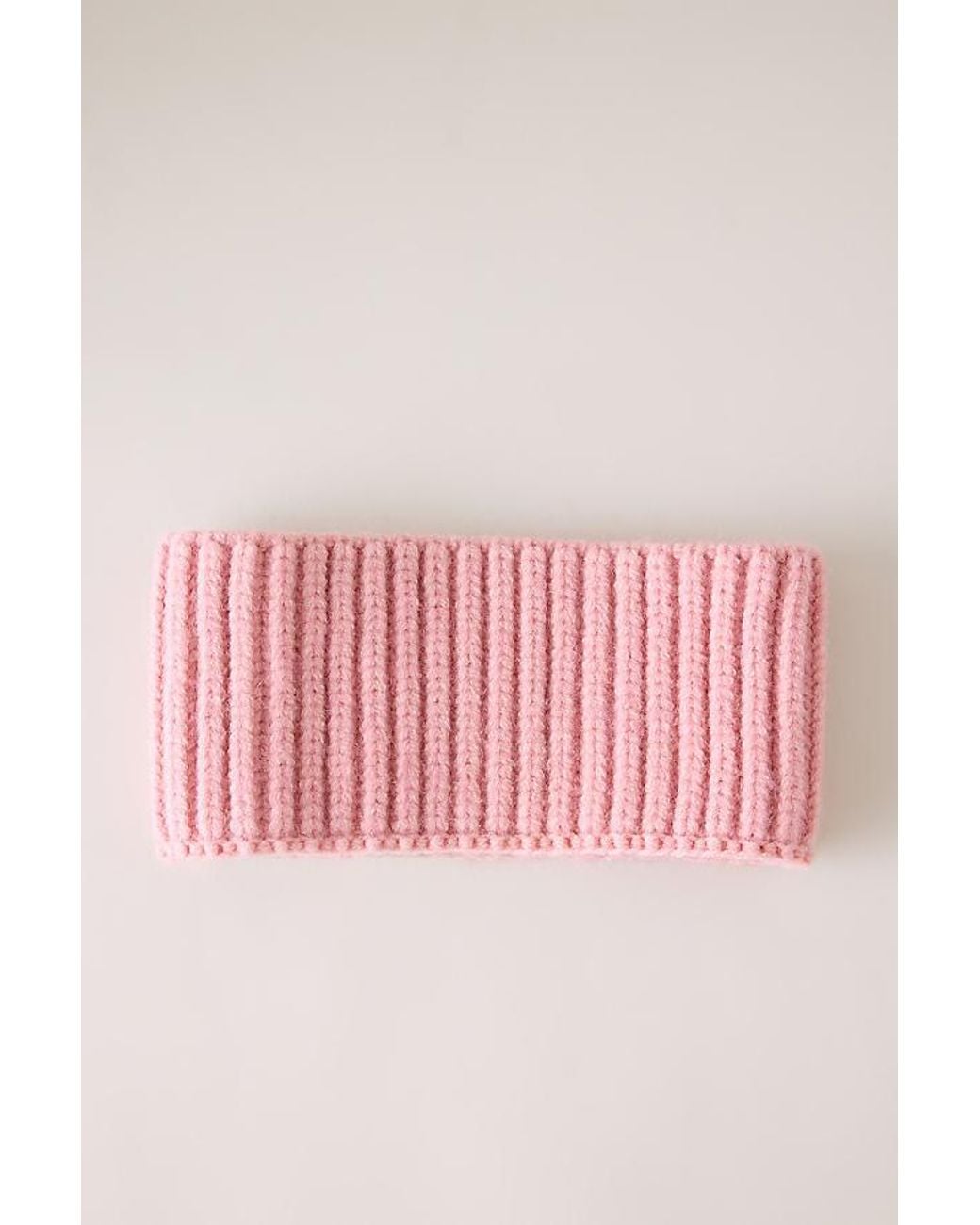 By Anthropologie Pink Knitted Headband