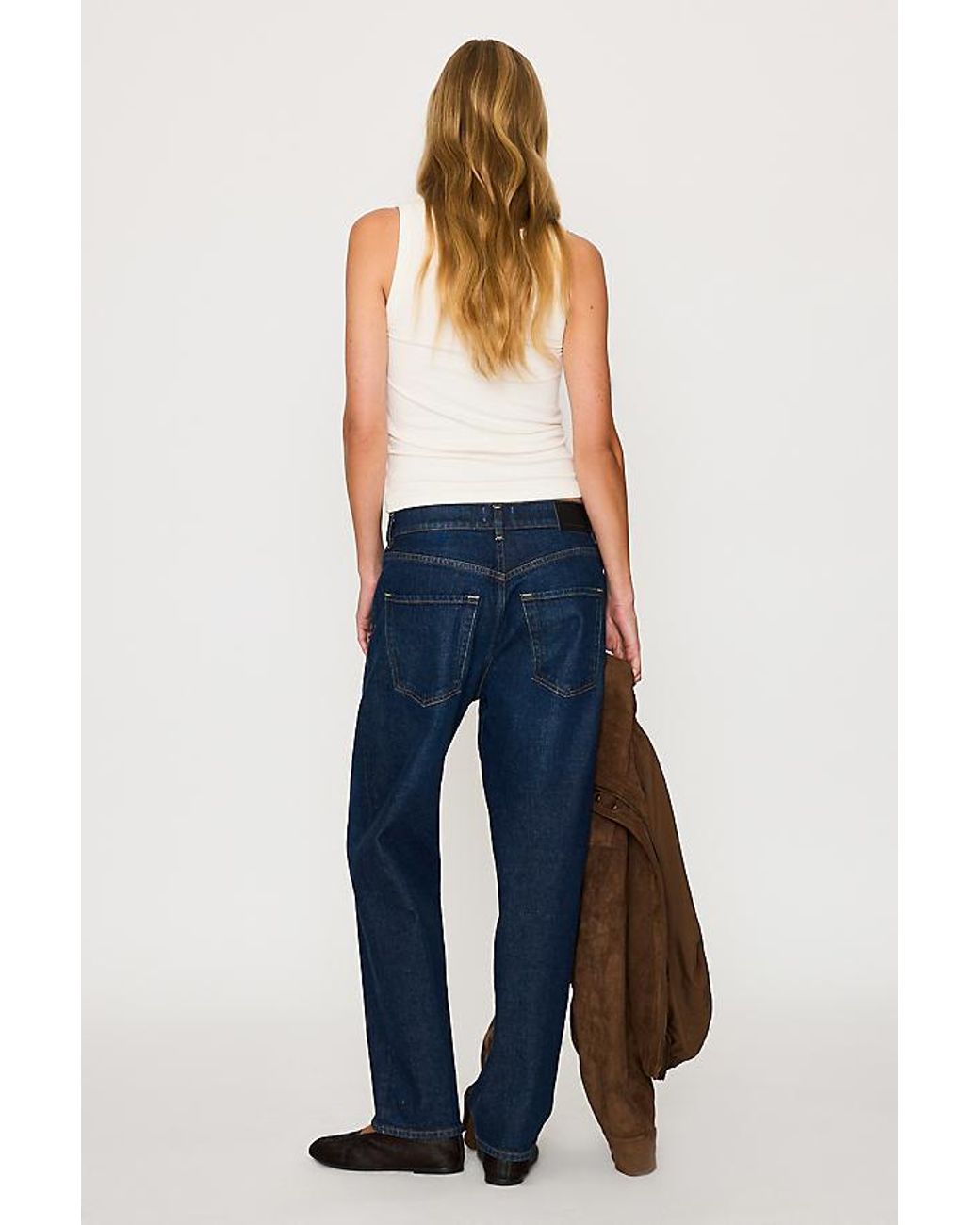 Citizens of Humanity Blue Tapered Jeans