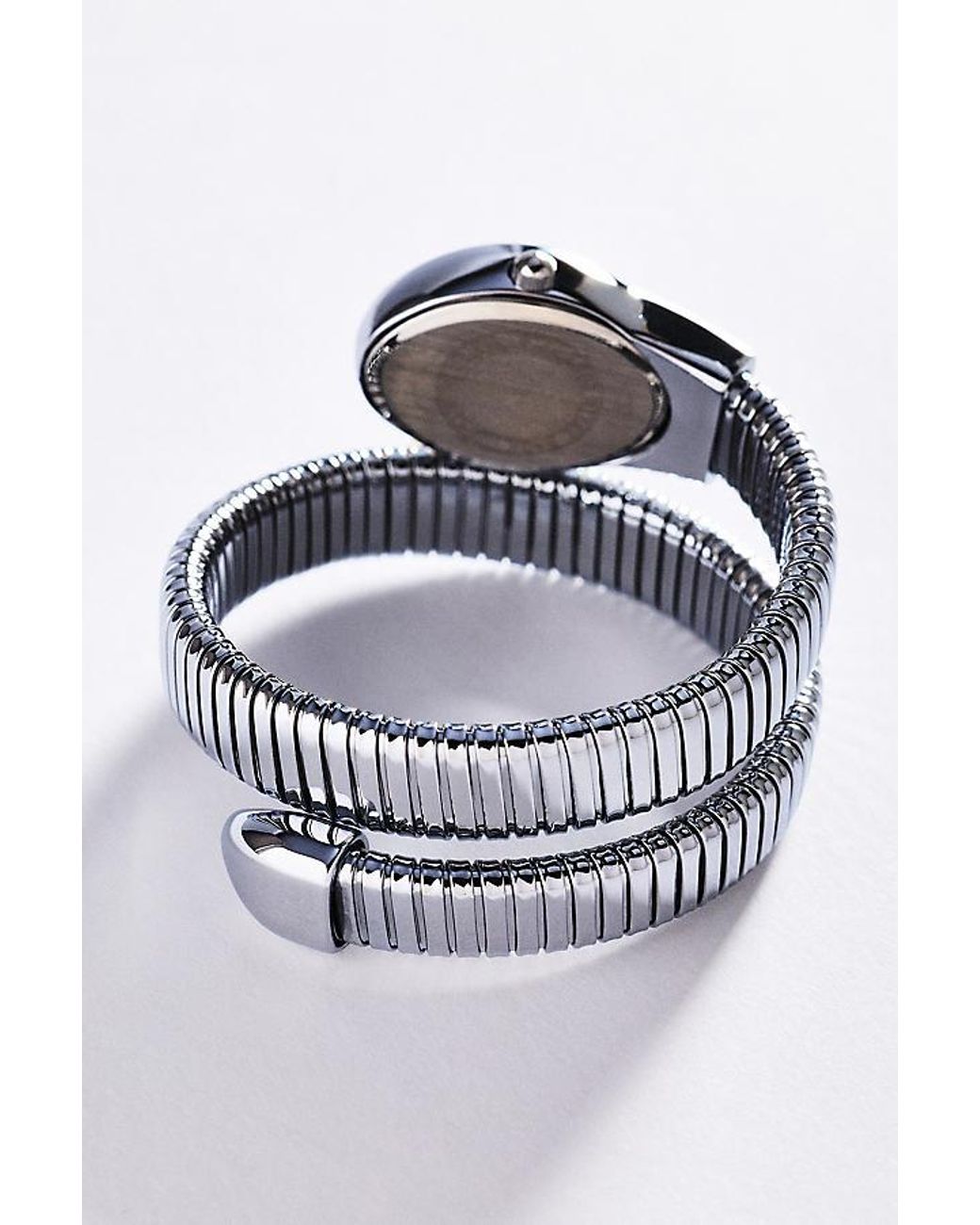 By Anthropologie Gray Stretch Wrap Watch