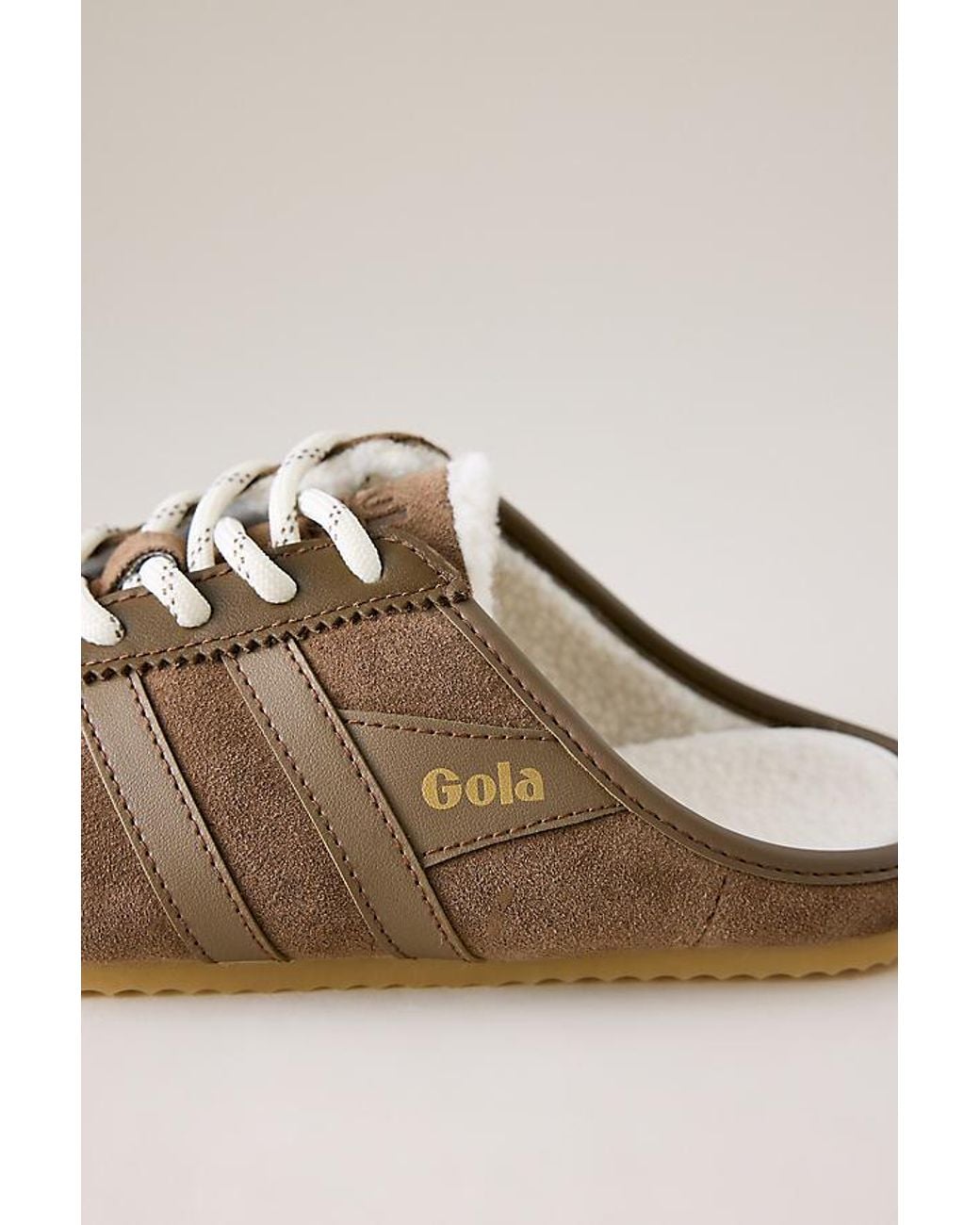Gola Brown Cleora Mule Trainers