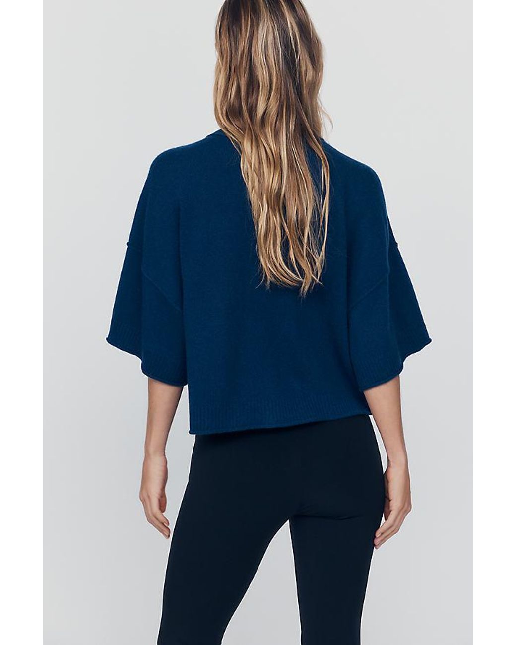 By Anthropologie Multicolor The Goldie Crew-Neck Cashmere Jumper: Cardigan Edition