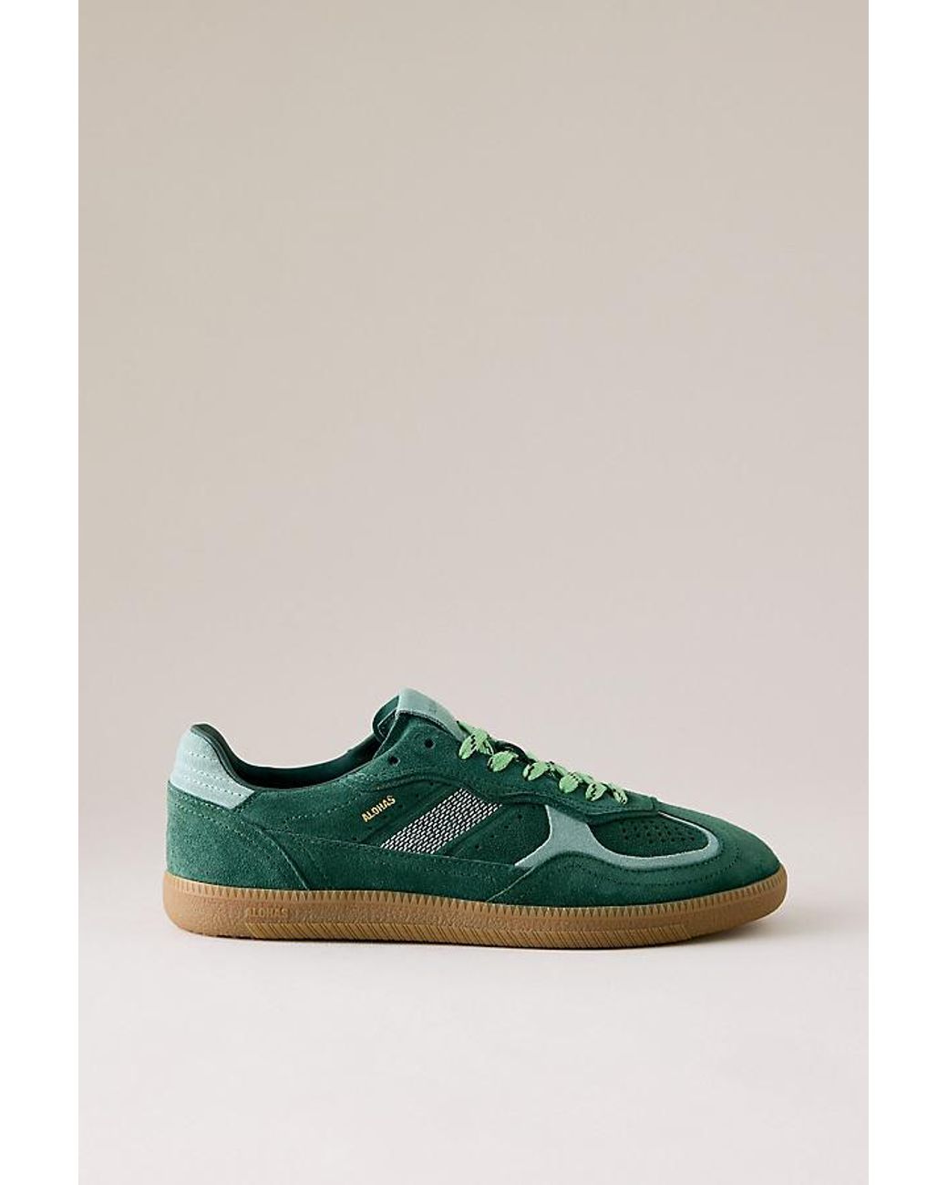 Alohas Green Tb.490 Rife Suede Trainers