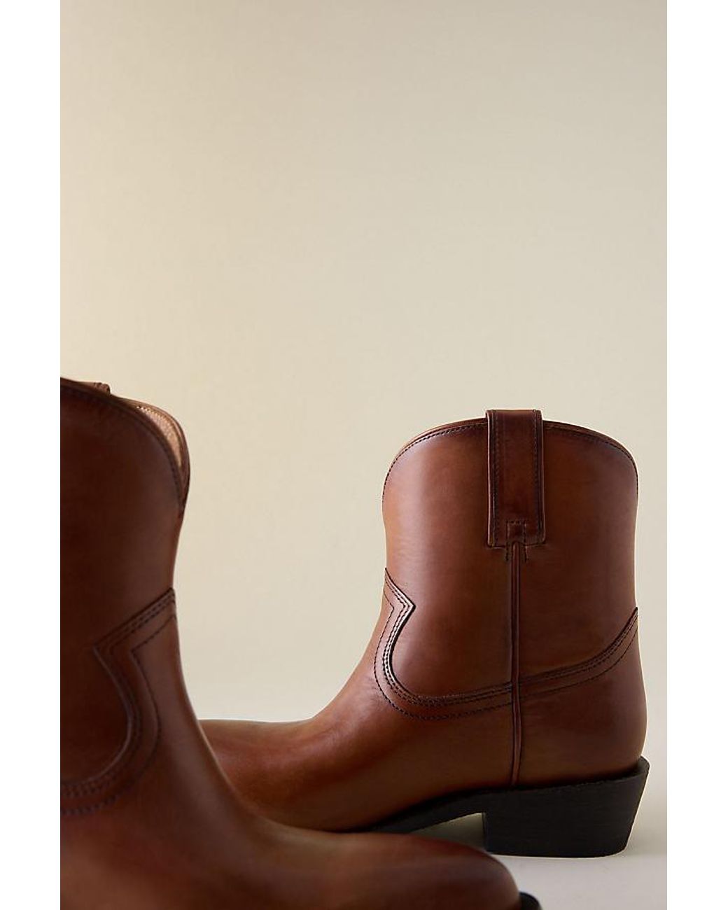 Frye Brown Billy Short Boots