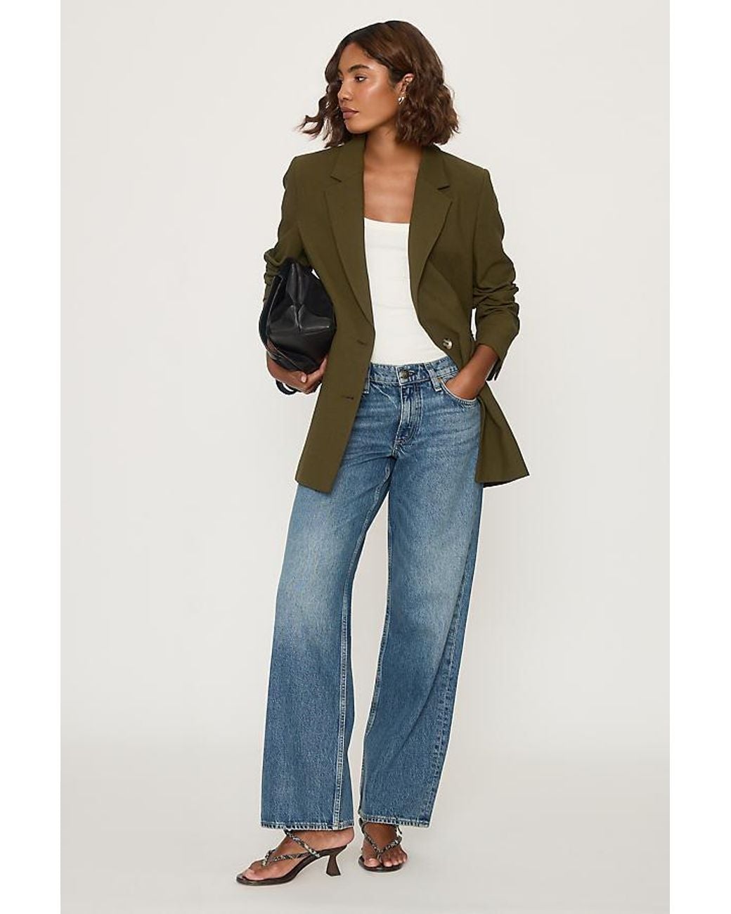 SELECTED Green Rita Relaxed Blazer