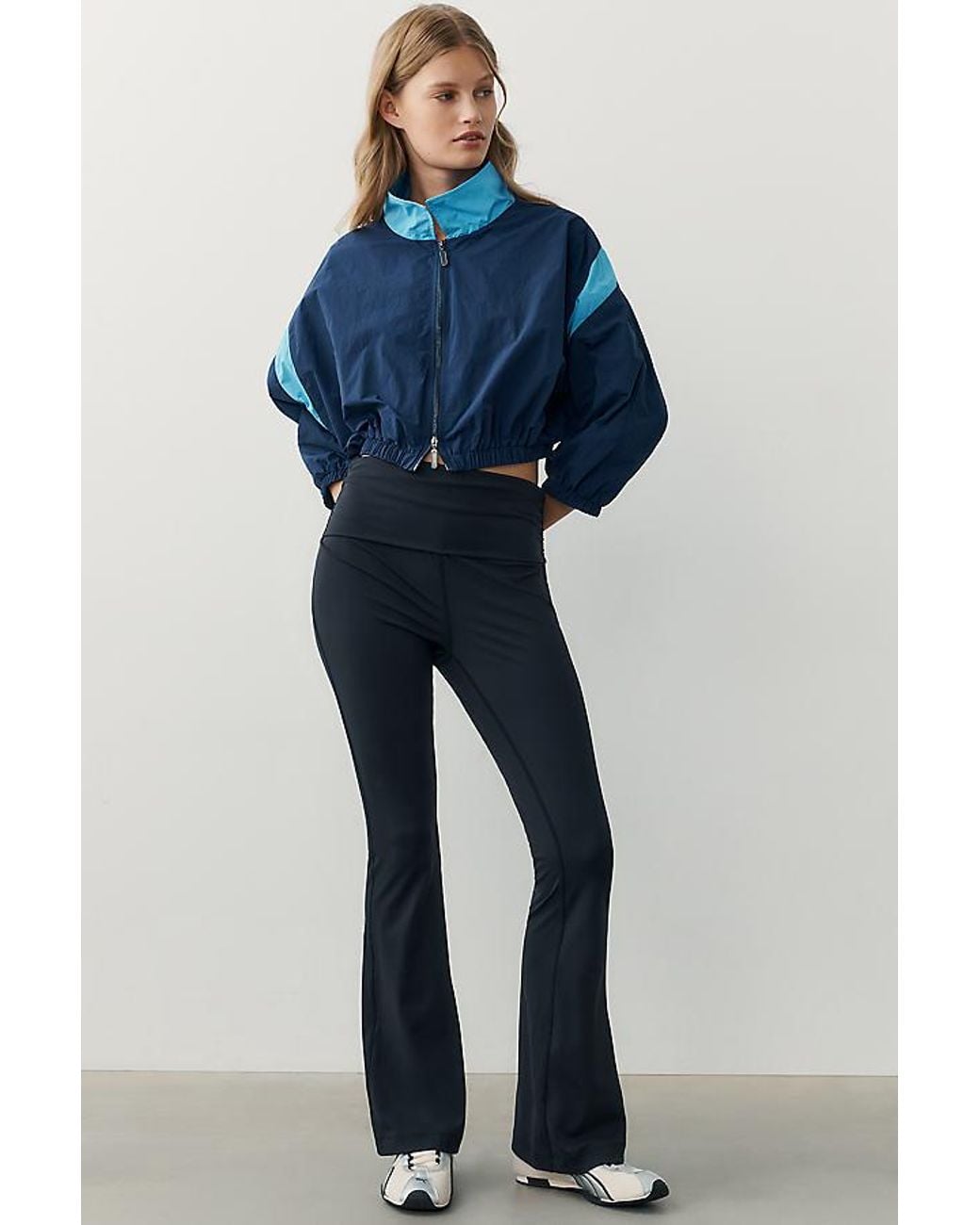 Daily Practice Blue Waypoint Harmony Flared Leggings
