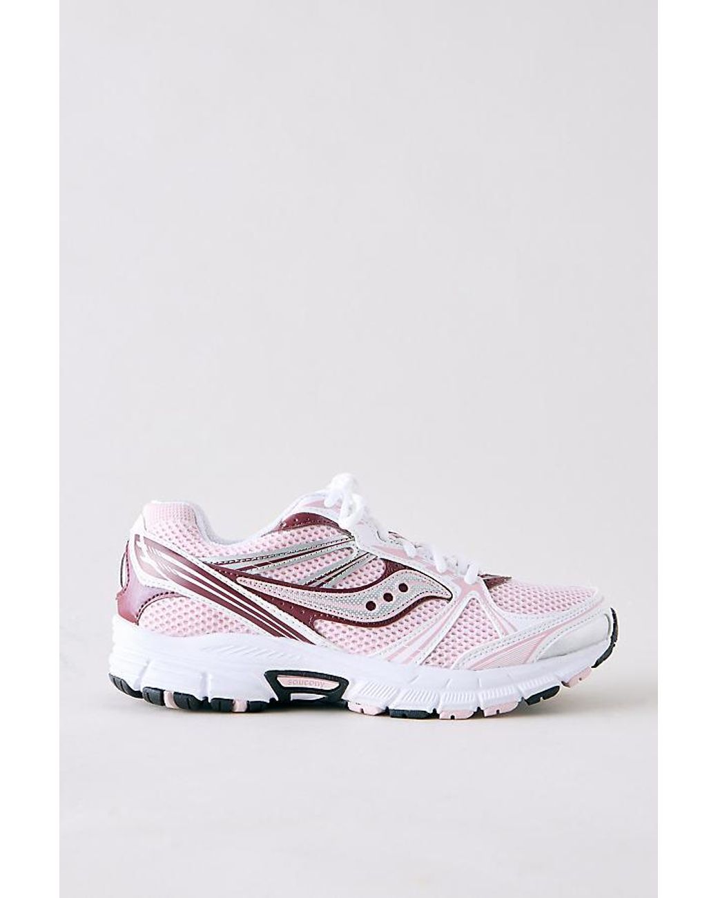 Saucony Pink Grid Legacy Trainers