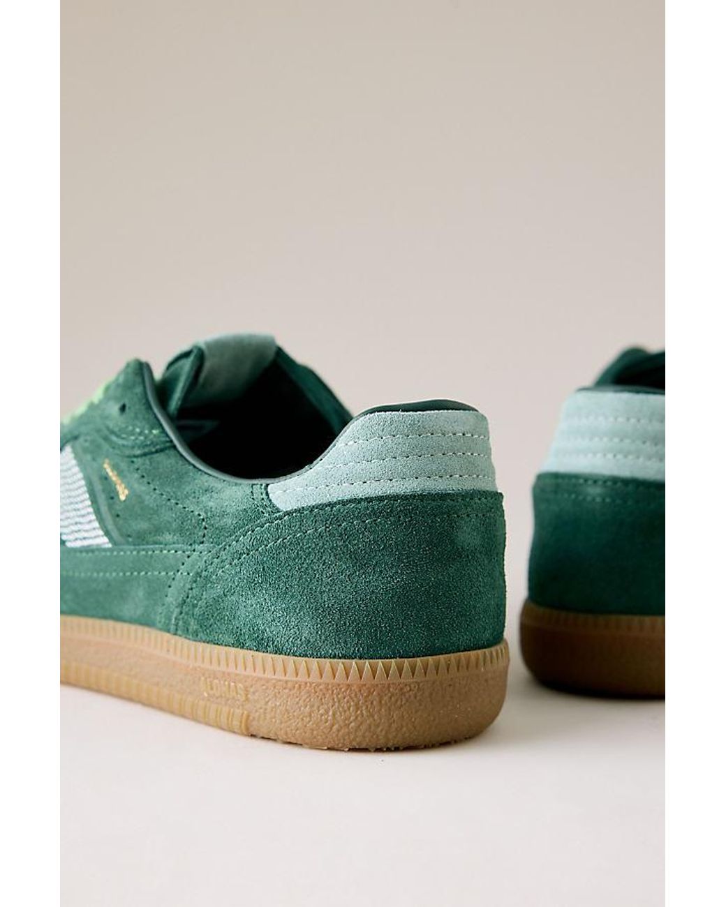 Alohas Green Tb.490 Rife Suede Trainers