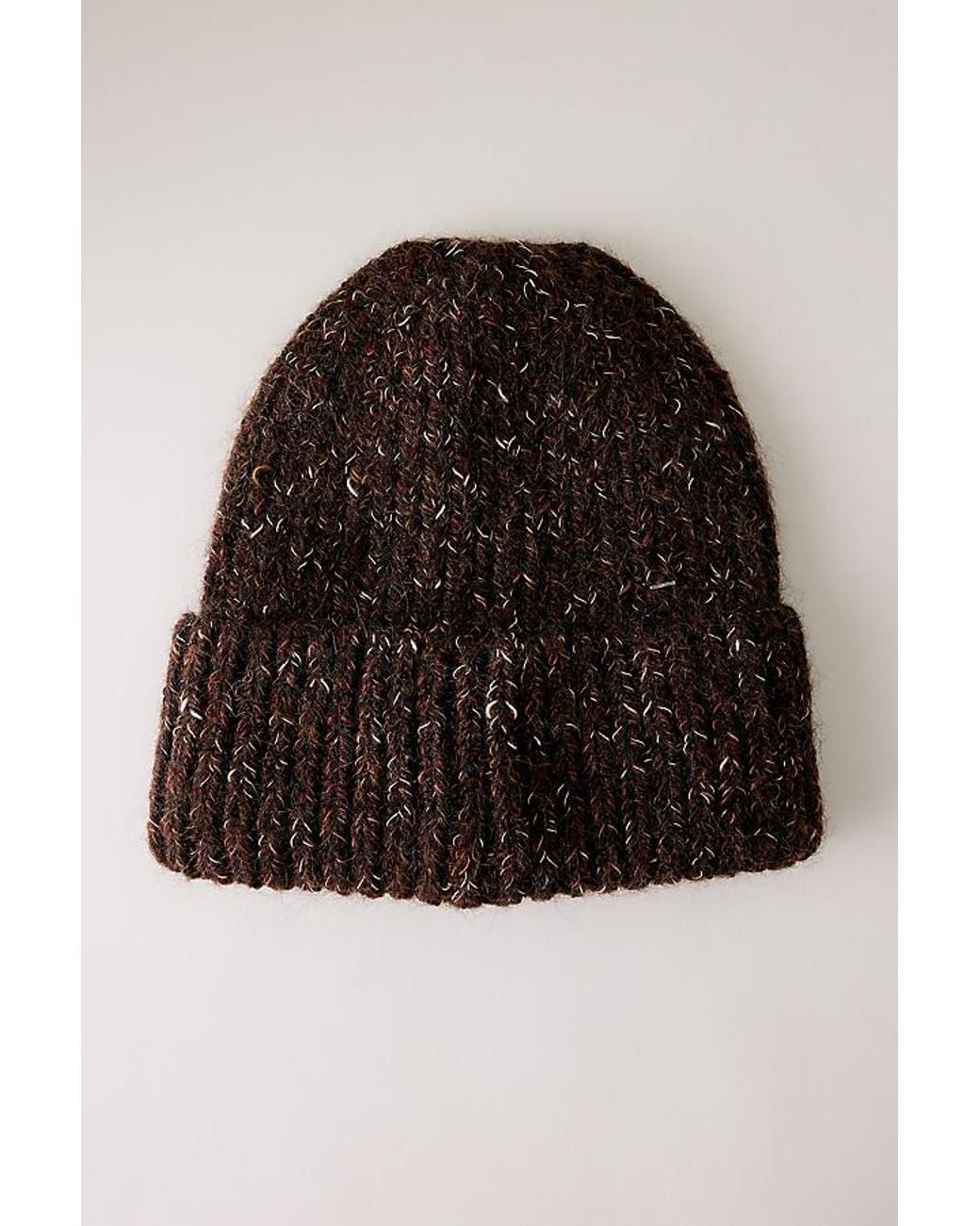 By Anthropologie Brown Chunky Knit Beanie