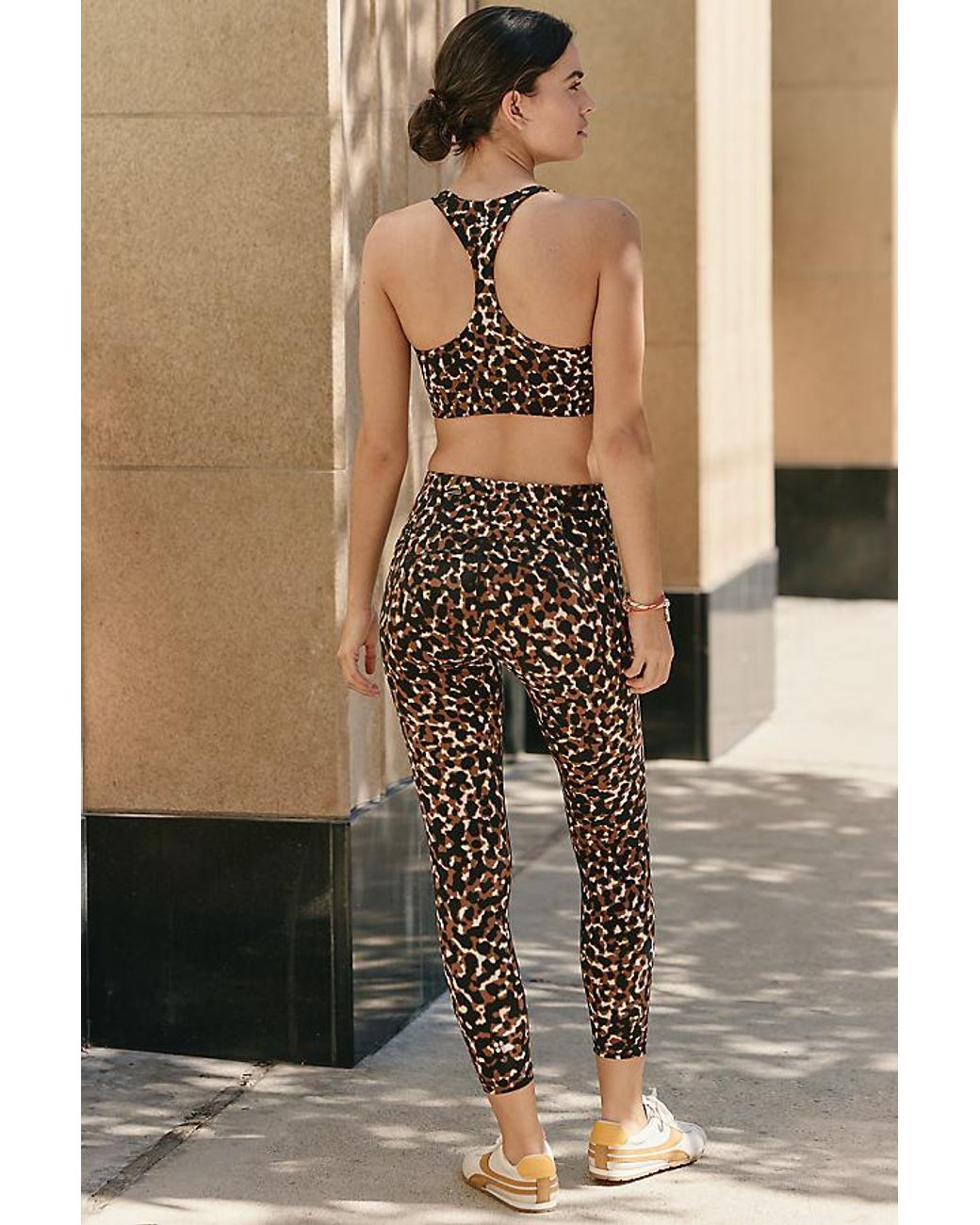 Sweaty Betty Brown Power Racer Sports Bra