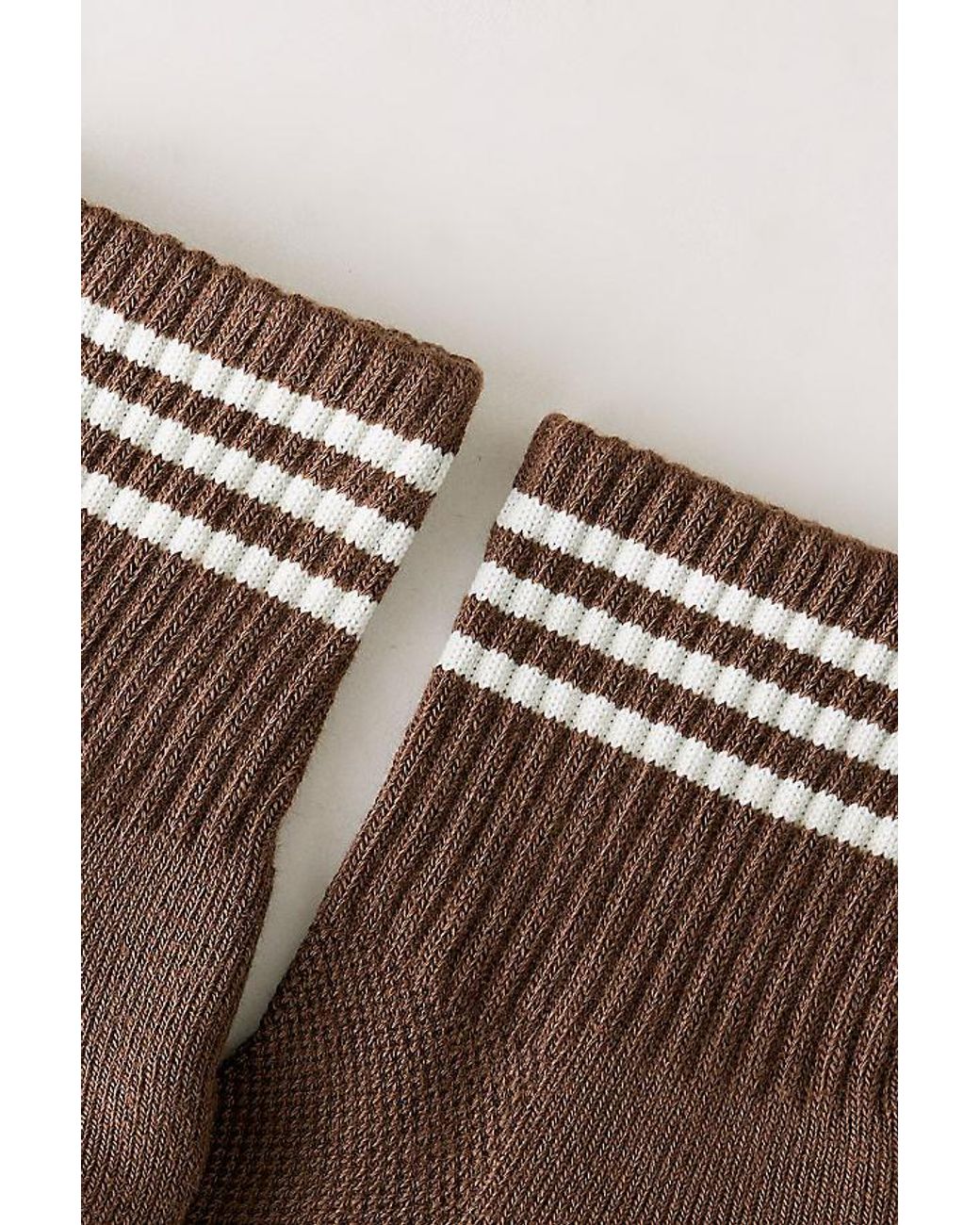 LE BON SHOPPE Brown Girlfriend Socks