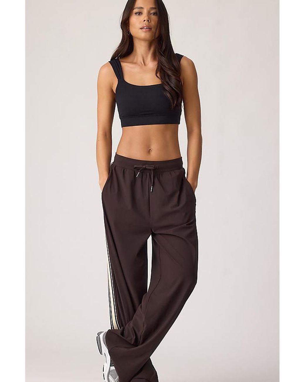 Sweaty Betty Black Ultimate Studio Ruched Sports Bra