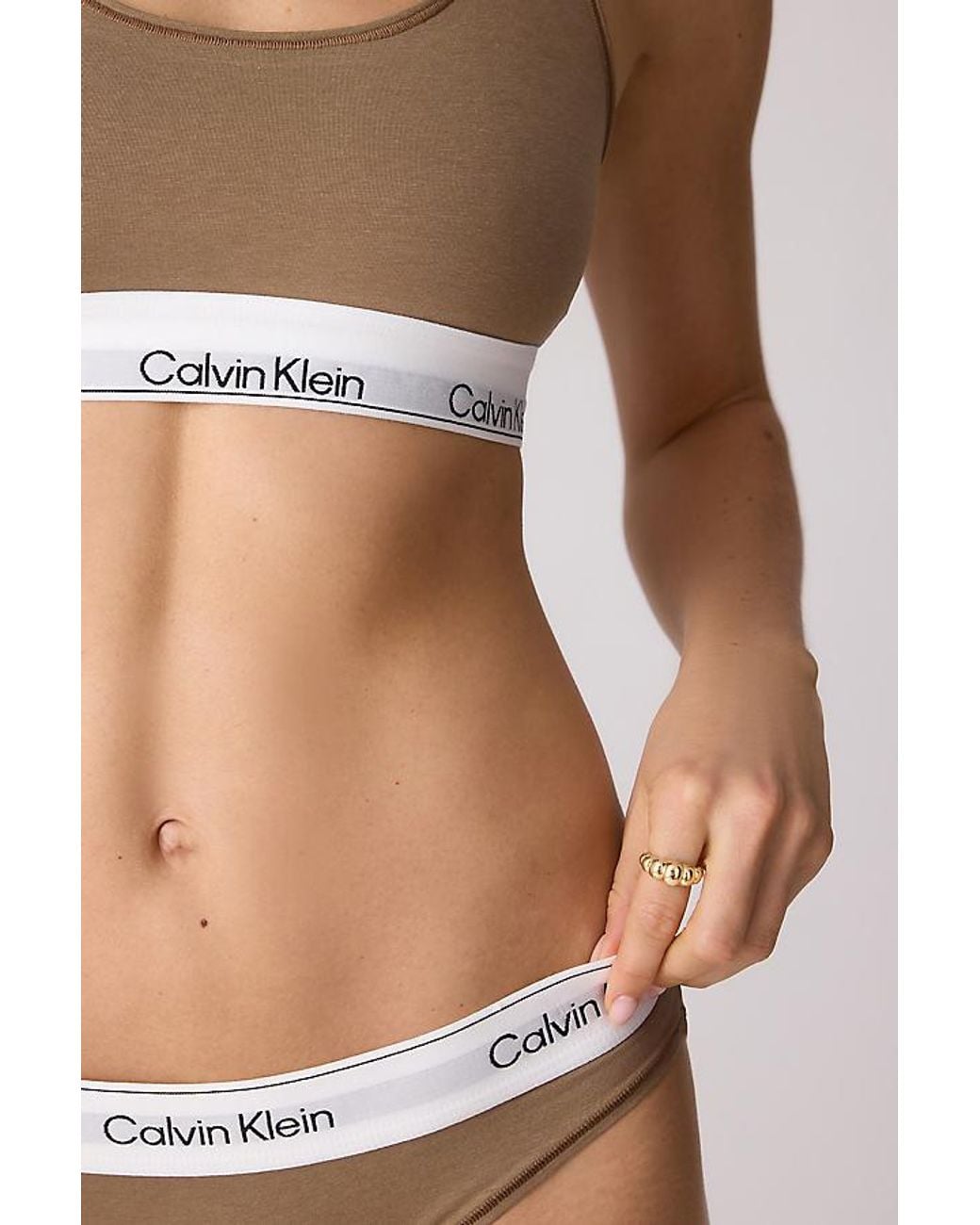 Calvin Klein Brown Bikini Briefs