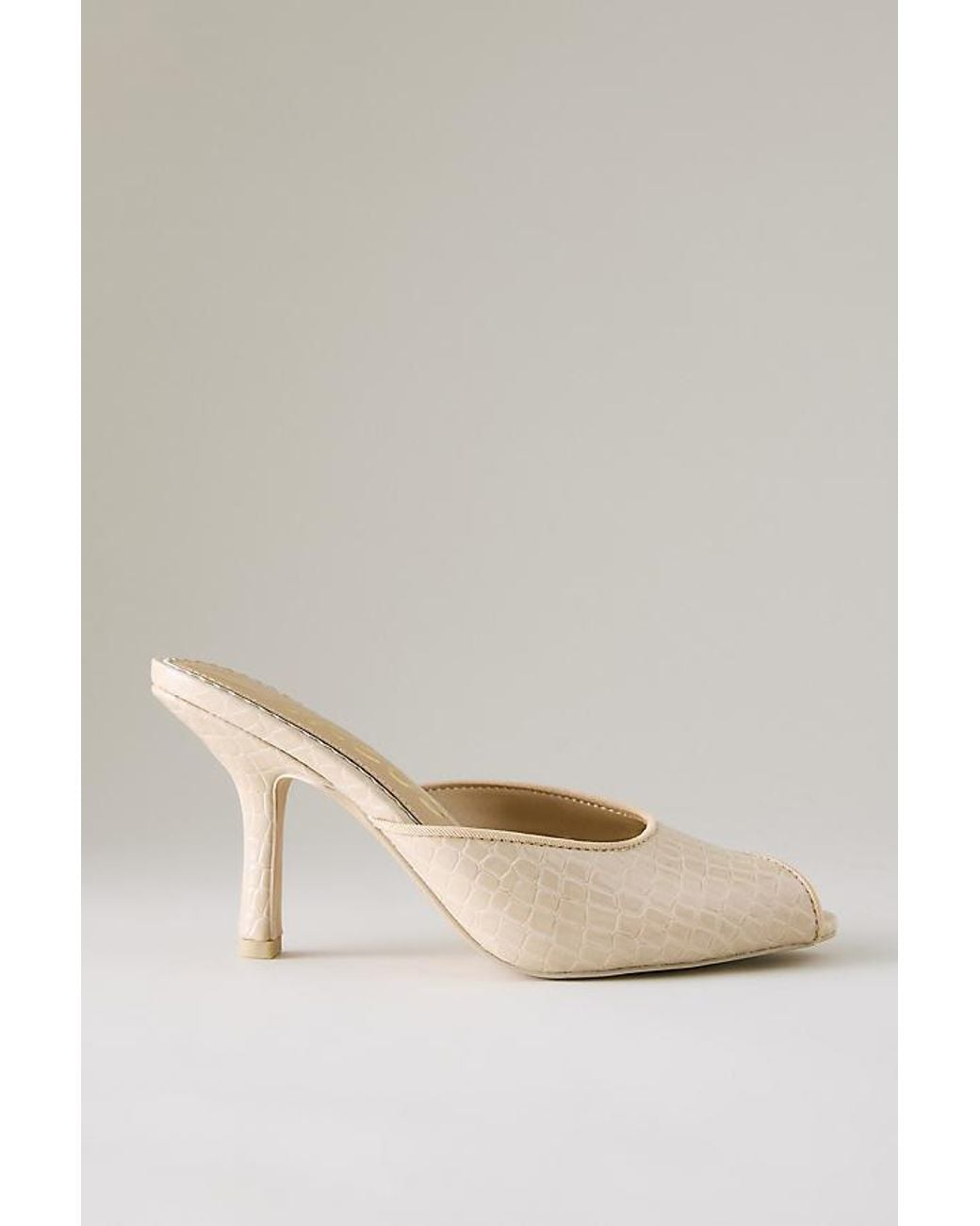 Circus by Sam Edelman Natural Glenda Peep-Toe Heels