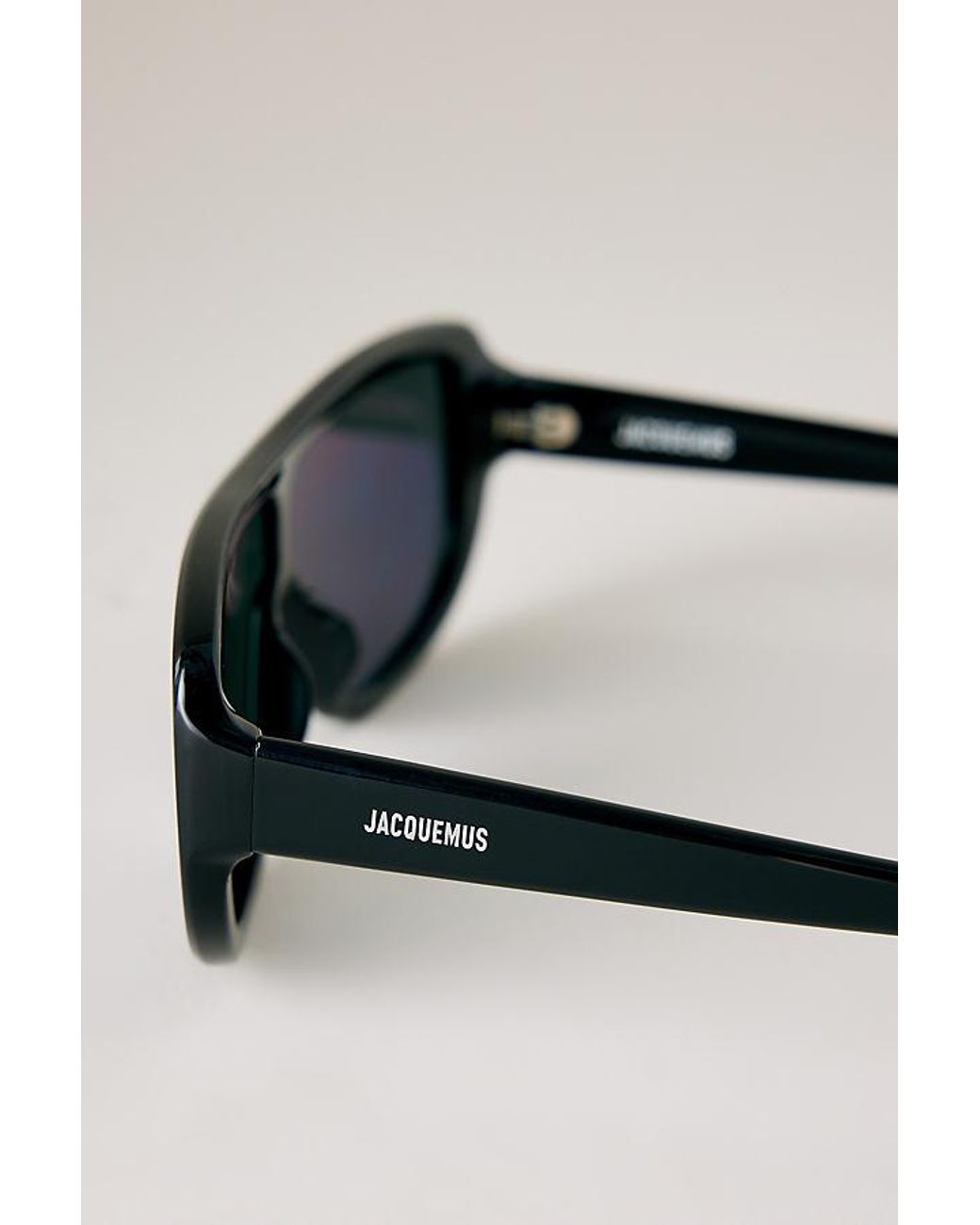 Jacquemus Gray Masco Shield Aviator Sunglasses