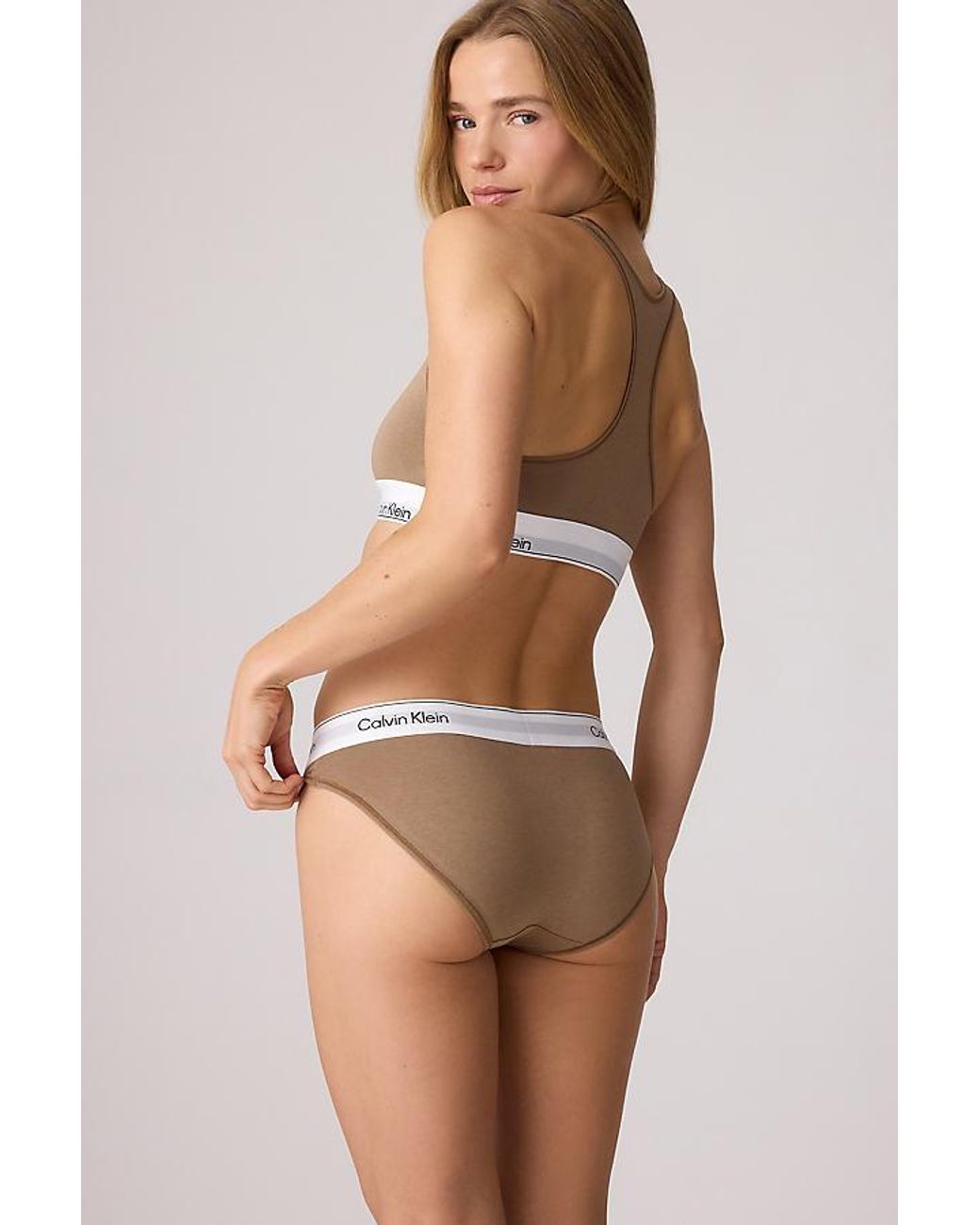 Calvin Klein Brown Bikini Briefs