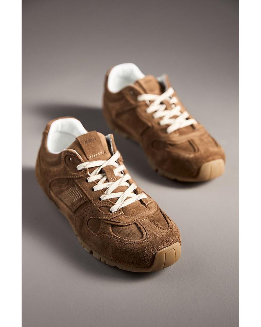 Alohas Gray Tb.56 Suede Trainers