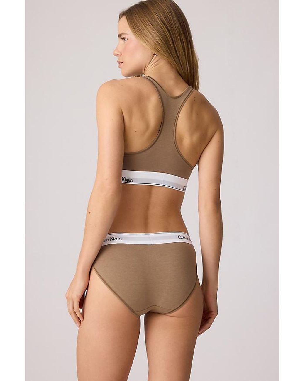 Calvin Klein Natural Unlined Bralette