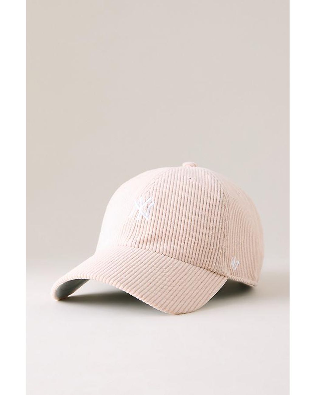 '47 Pink Yankees Cord Base Runner Baseball Cap