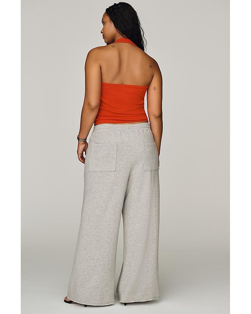 Daily Practice Black Easy Mile Wide-Leg Joggers