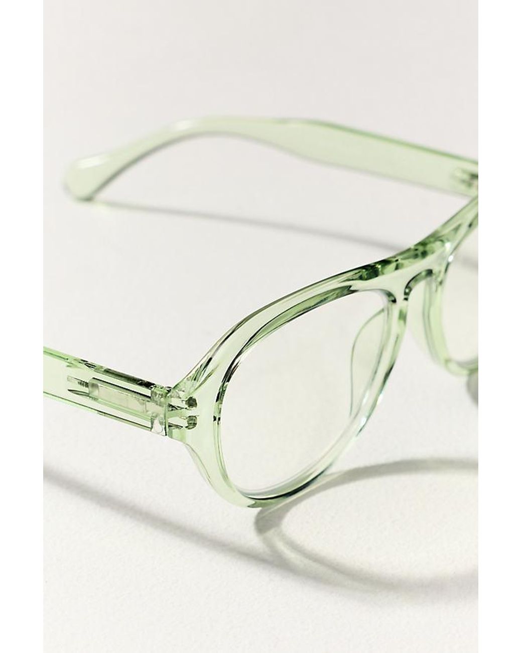 By Anthropologie Green Transition Aviator Reading Glasses