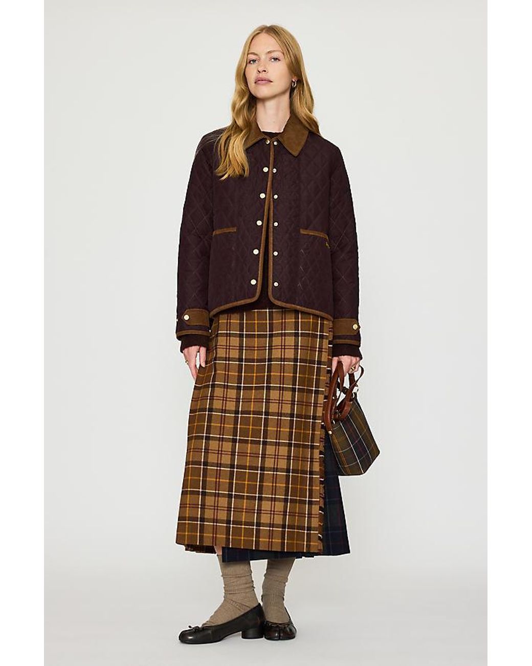 Barbour Brown Ainsdale Quilted Jacket