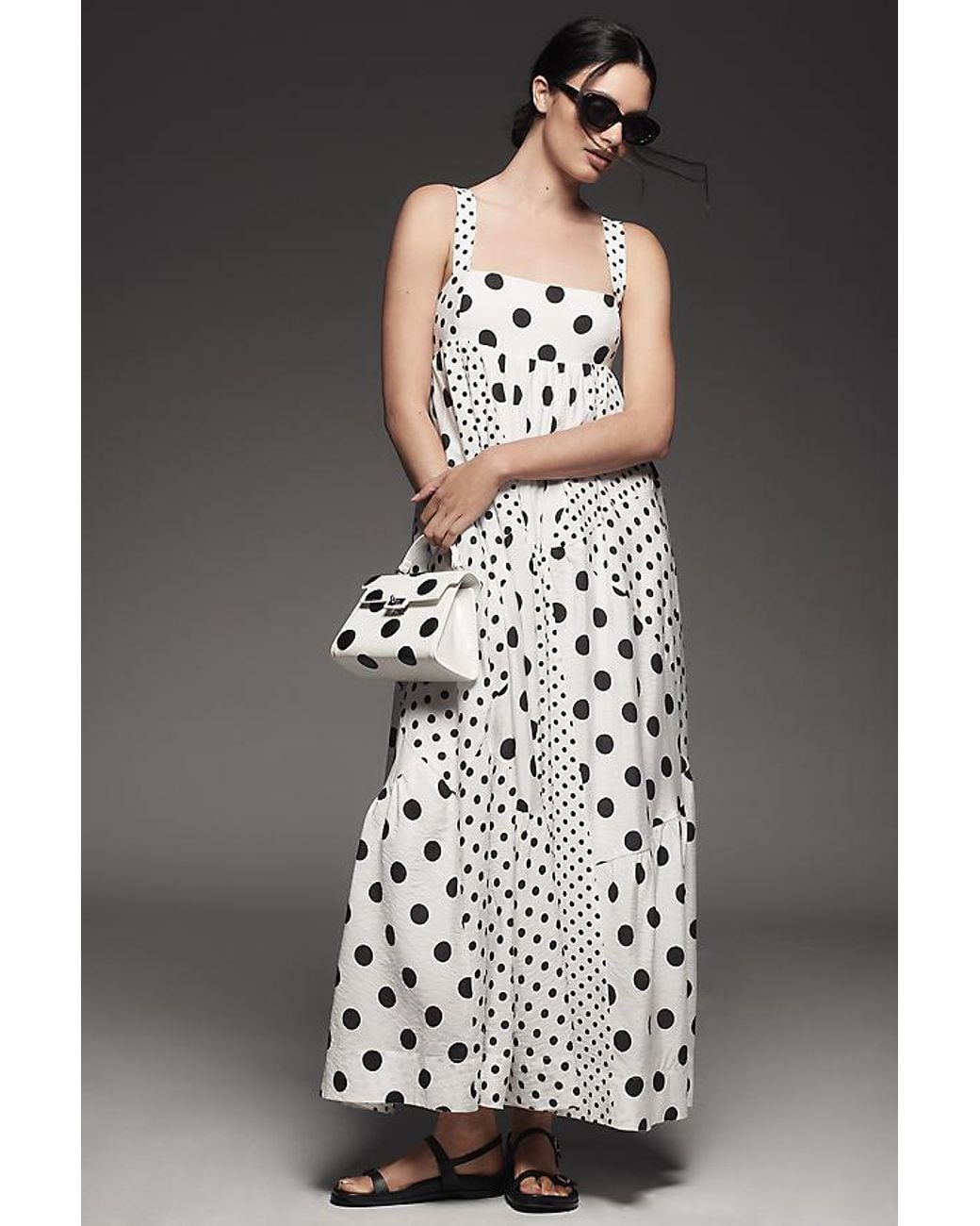 maeve sleeveless fitted a line midi dress Maeve Midi Dress in Nebula main image 0