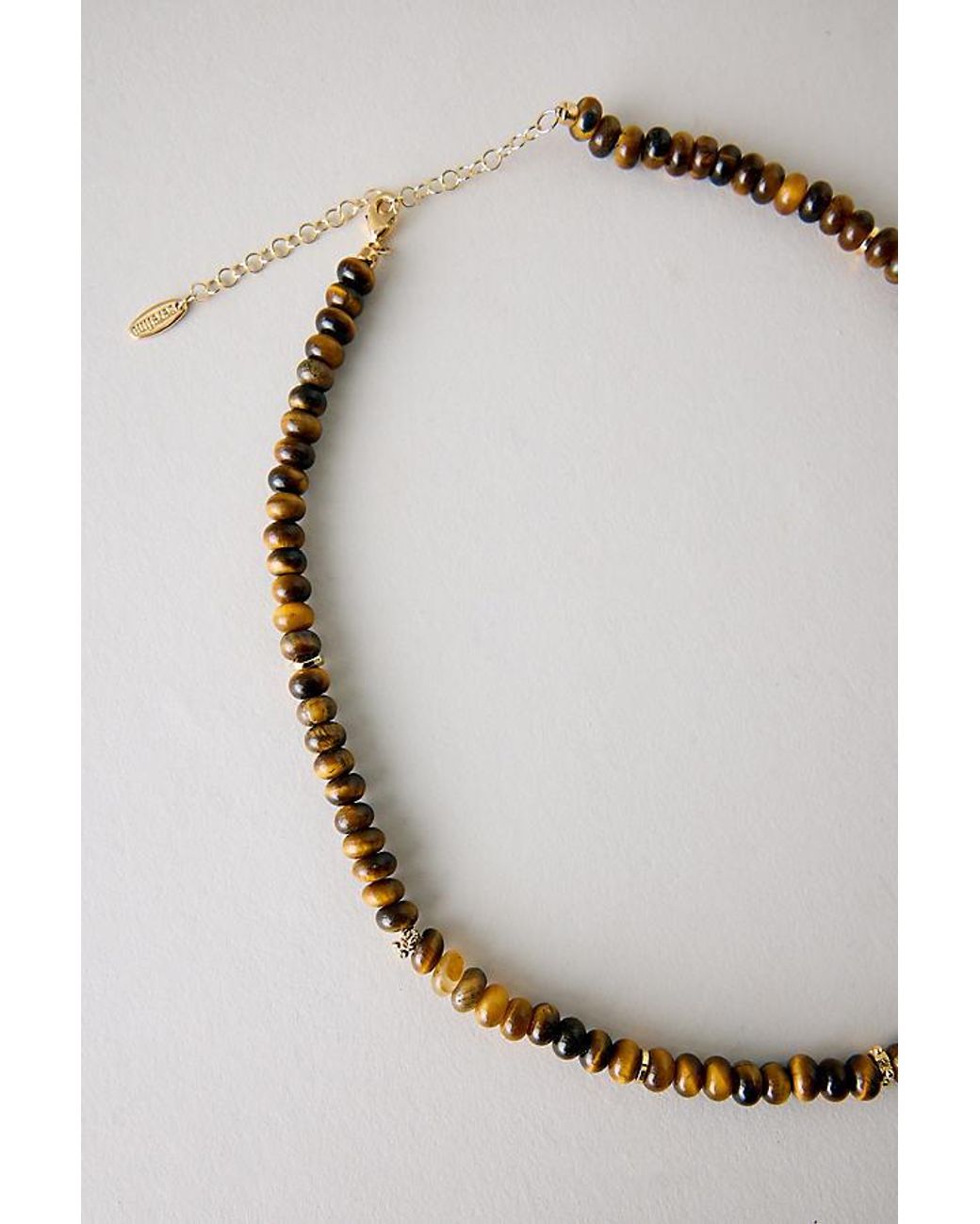 By Anthropologie White Beaded Necklace