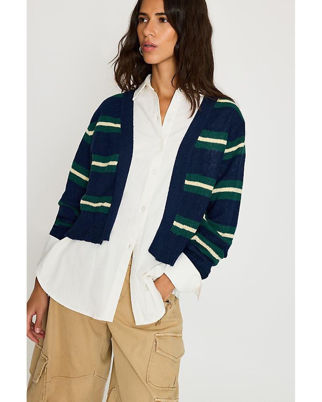 By Anthropologie Gray Lightweight Cardigan
