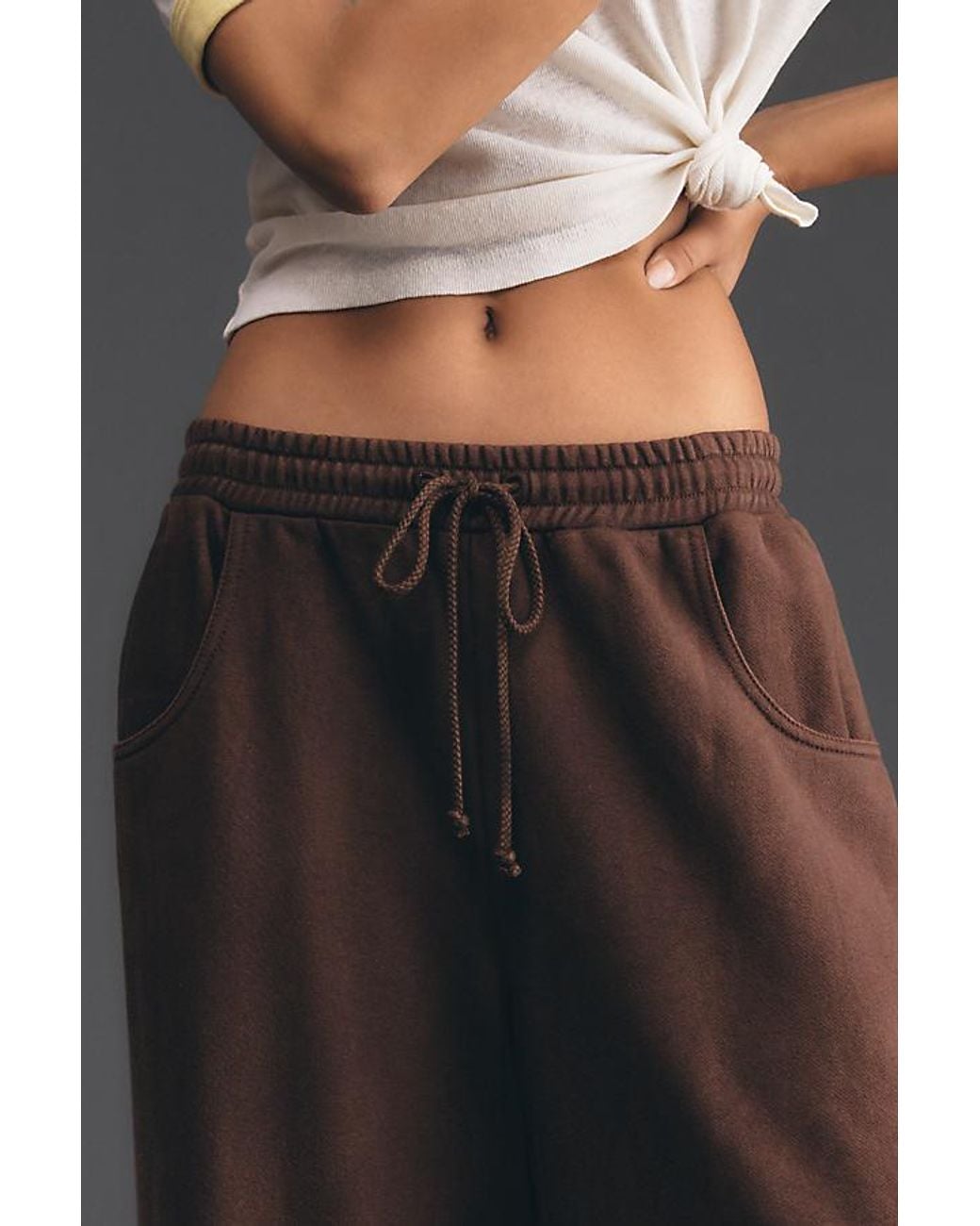 Daily Practice Black Easy Mile Wide-Leg Joggers