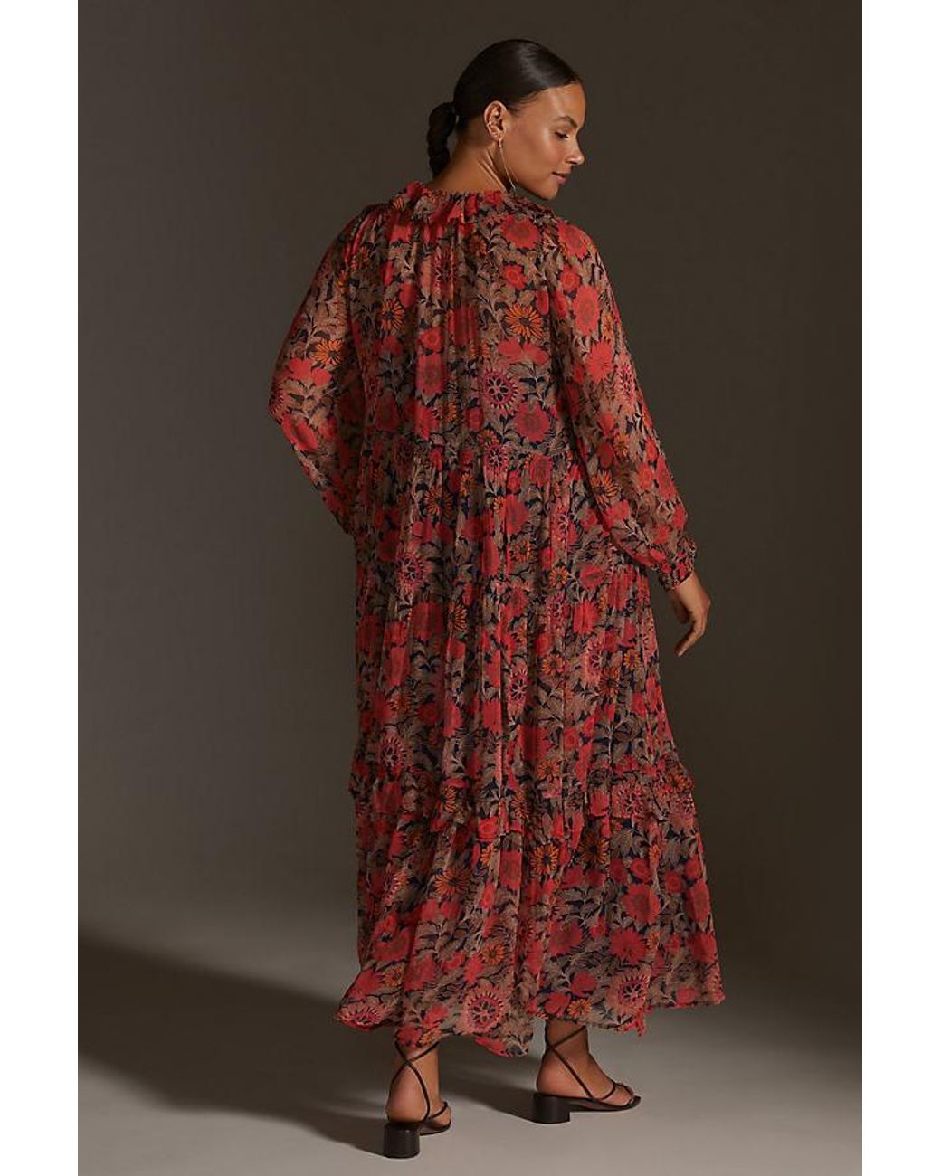 Anthropologie The Marais Printed Chiffon Maxi Dress in Brown | Lyst UK Anthropologie The Marais Printed Chiffon Maxi Dress in Brown | Lyst UK