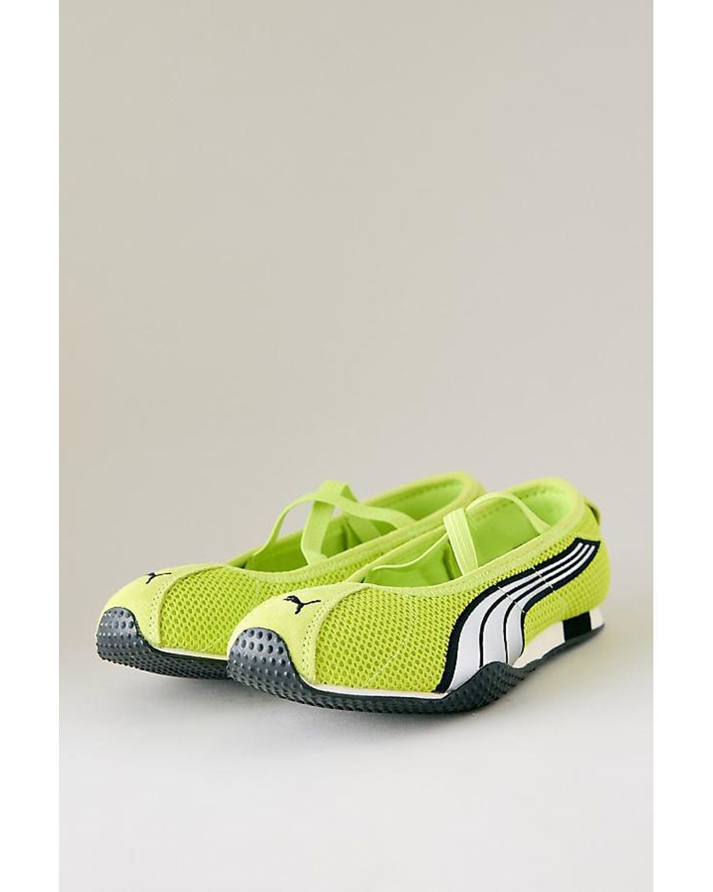 PUMA Green H-Street Ballet Trainers