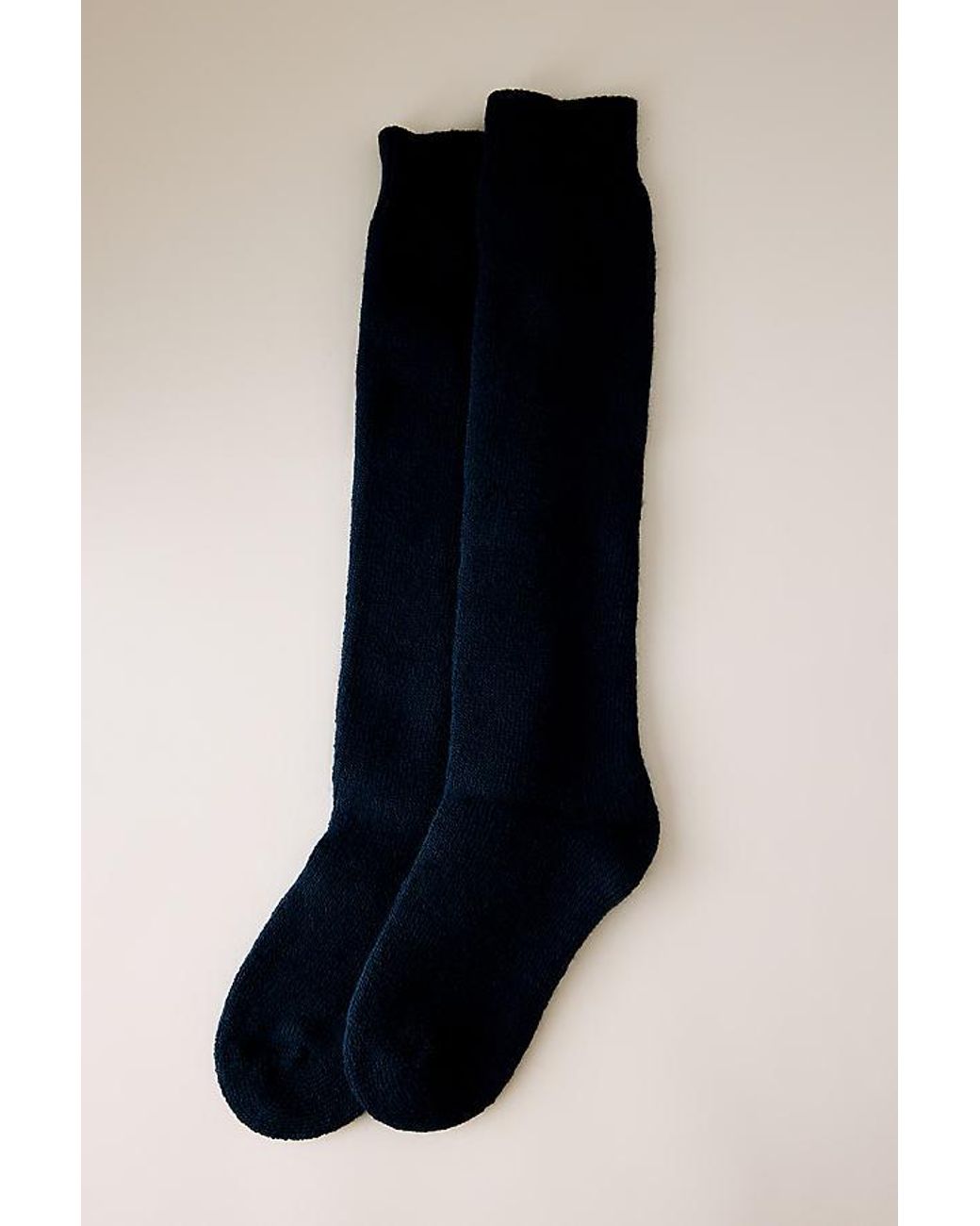 Barbour Blue Welly Knee-High Socks