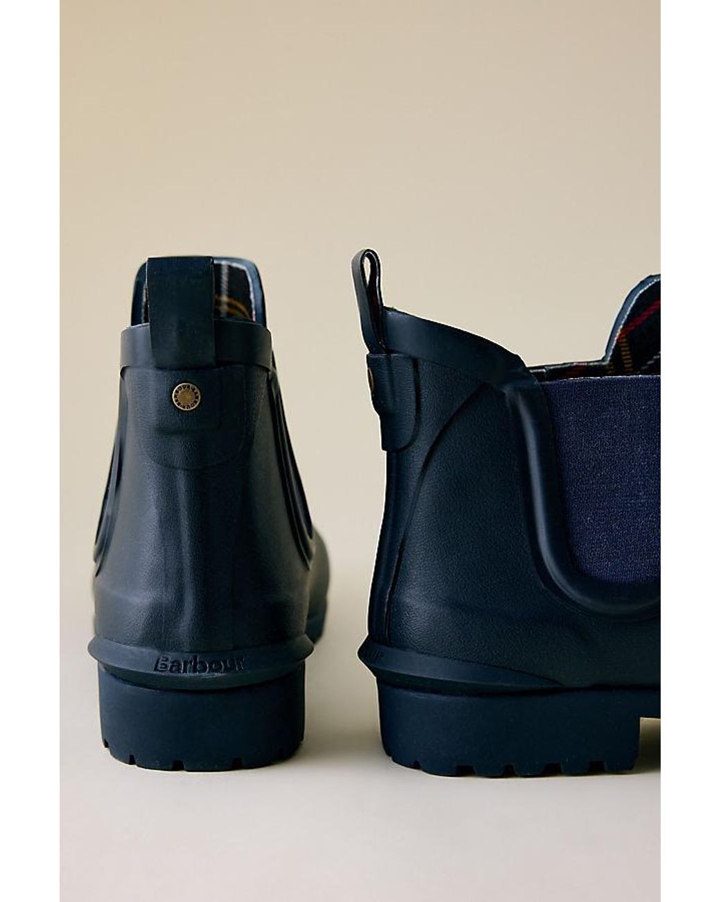 Barbour Blue Wilton Wellington Boots