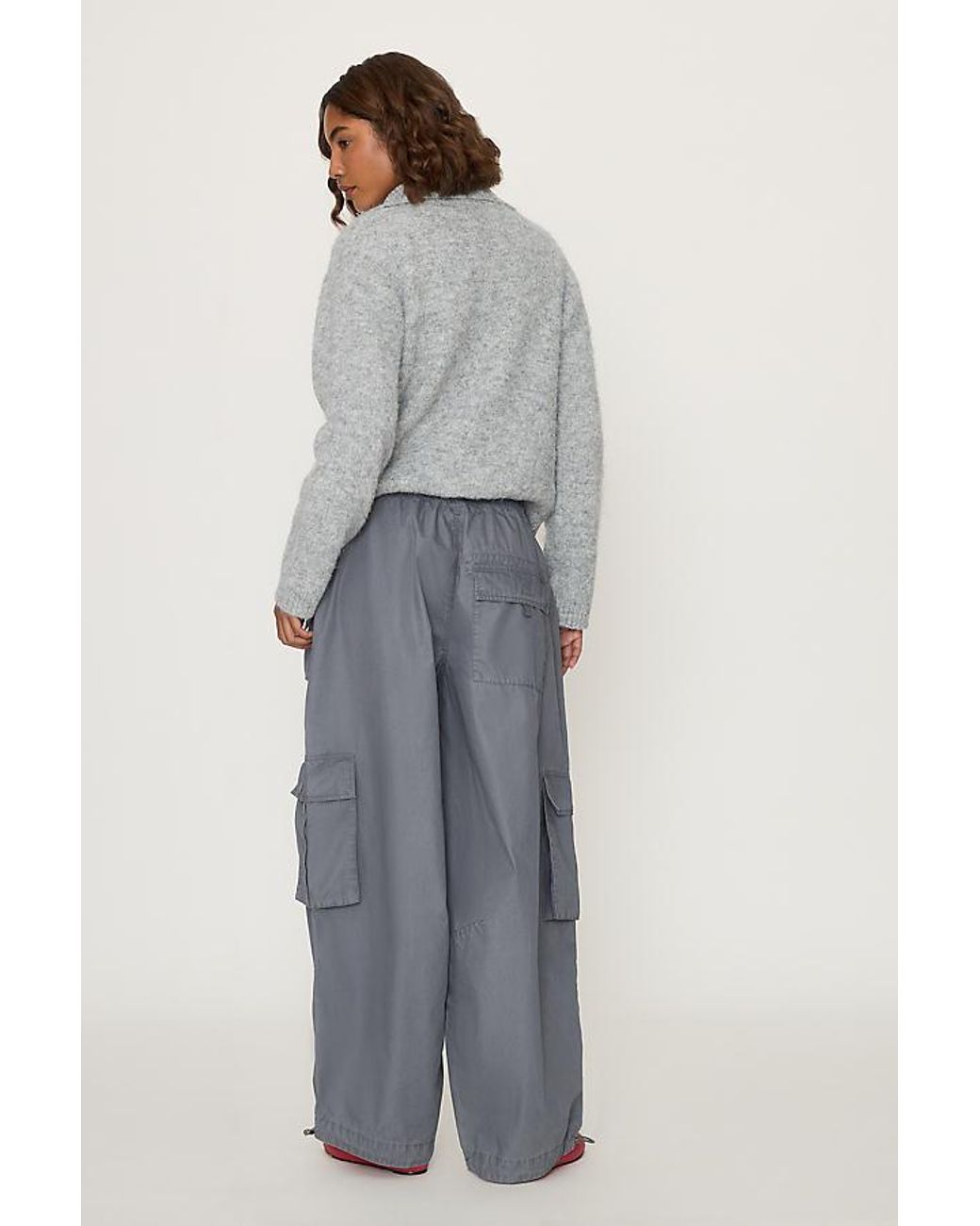 By Anthropologie Gray Tabby Tech Cargo Pants