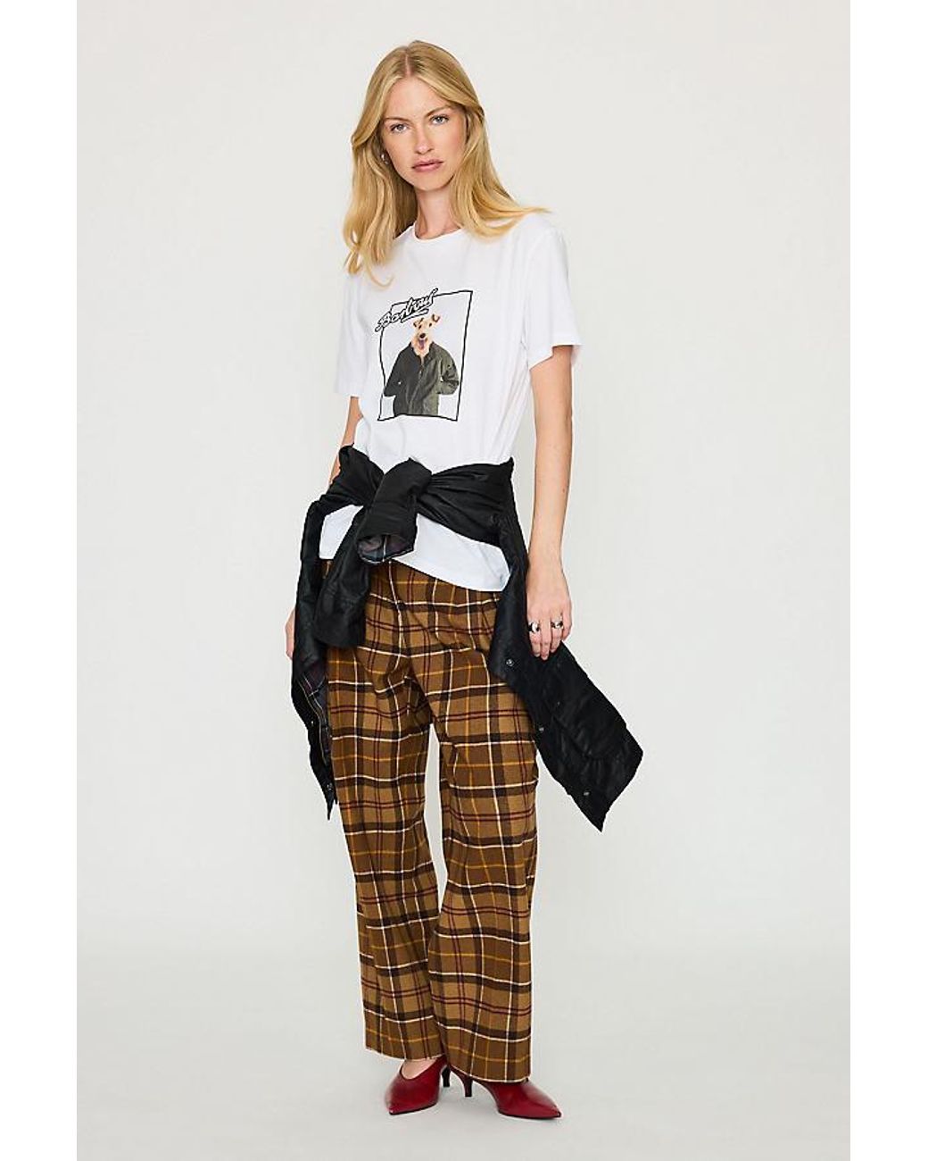 Barbour White Mariana Graphic T-Shirt
