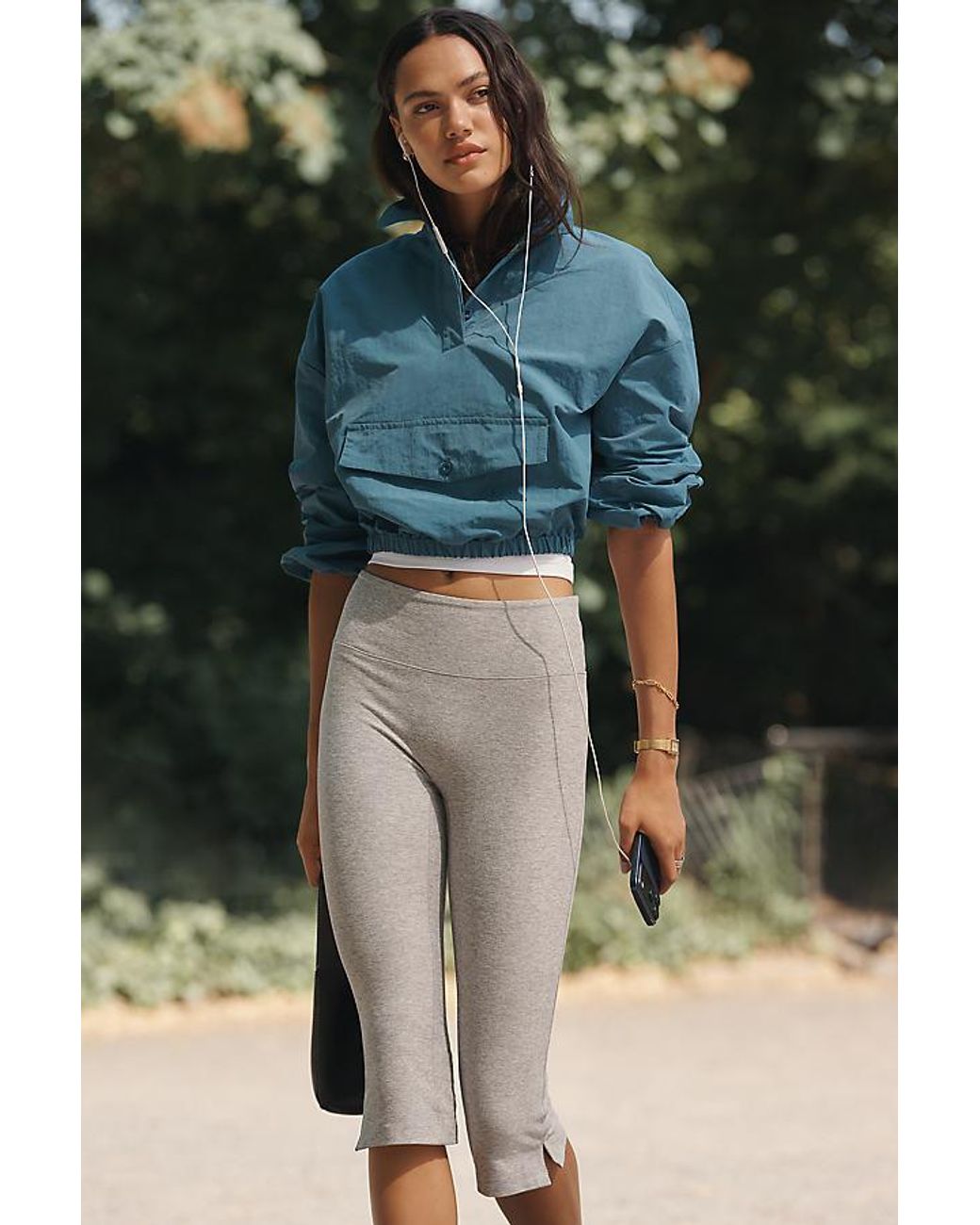 Daily Practice Green Bubble Anorak Jacket