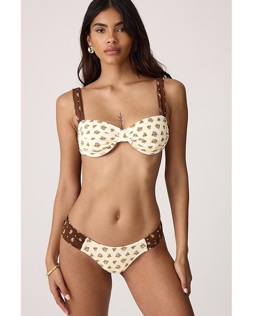 Rhythm Natural Sandy Bikini Bottoms