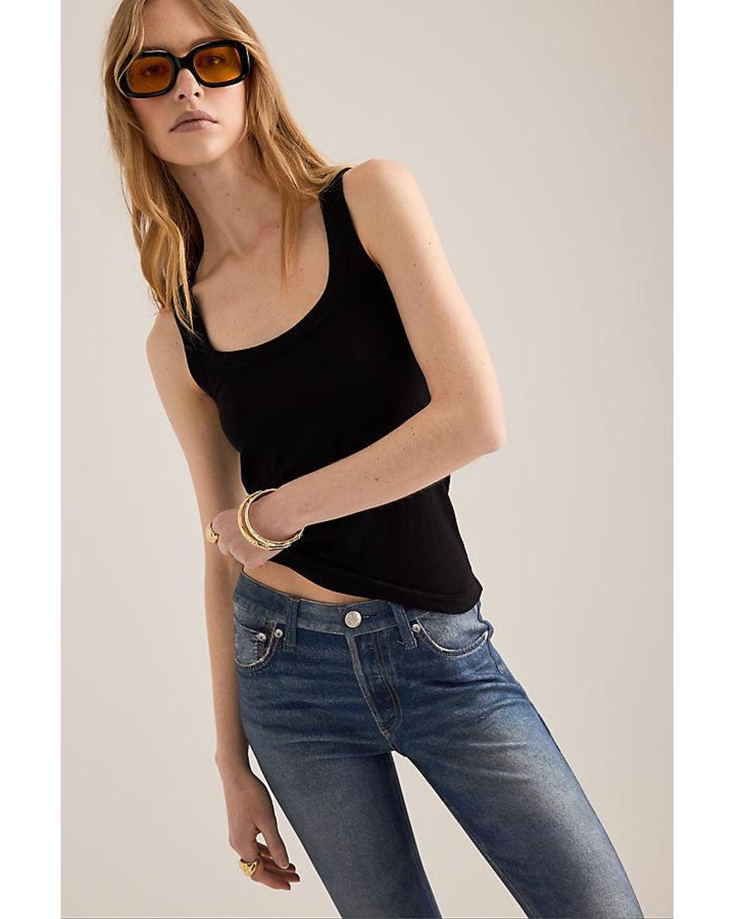 Rag & Bone Blue Dahlia Flare Jeans