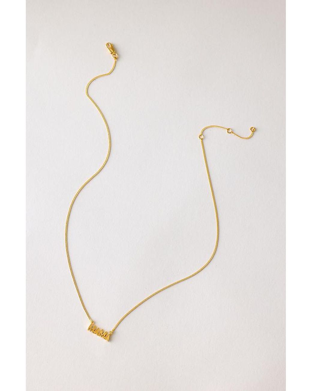 Rachel Jackson White Art Deco Mama Necklace