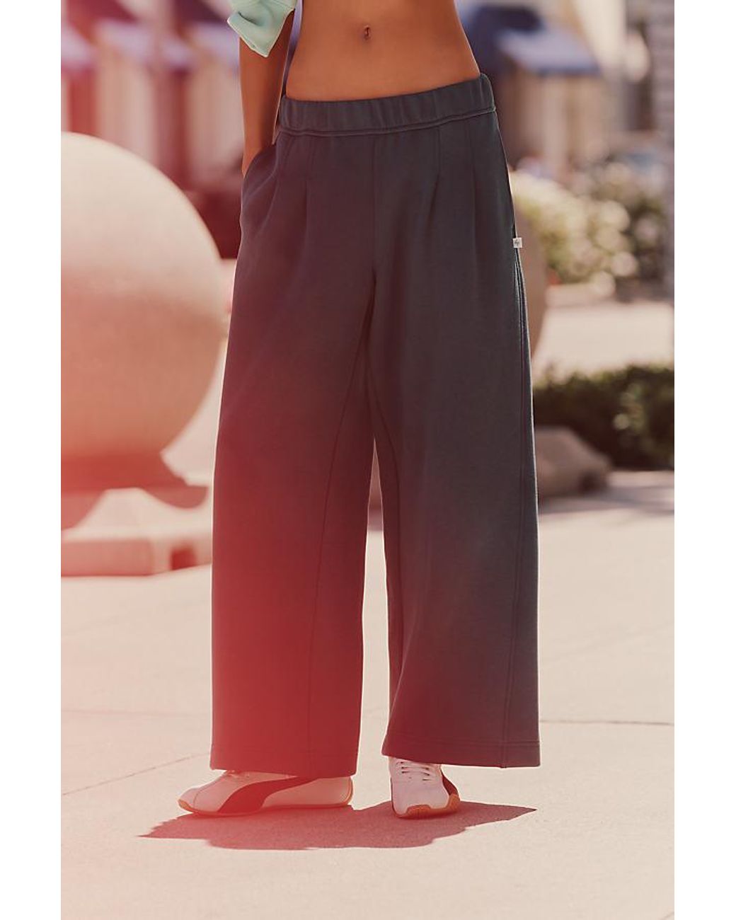 Daily Practice Blue Desert Palm Joggers