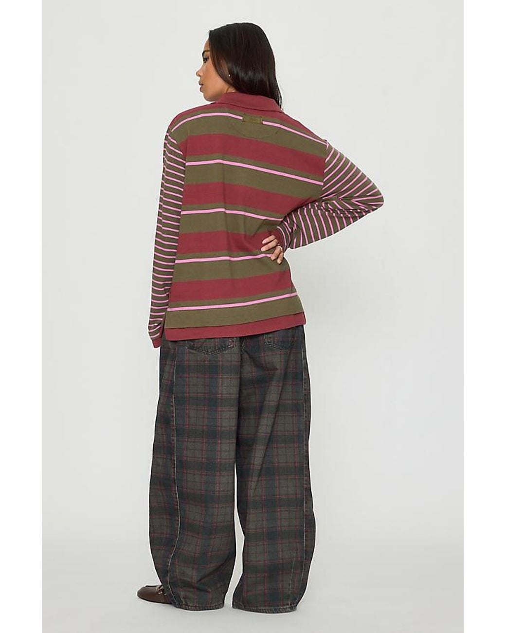 Damson Madder Red Noah Cinch Rugby Top