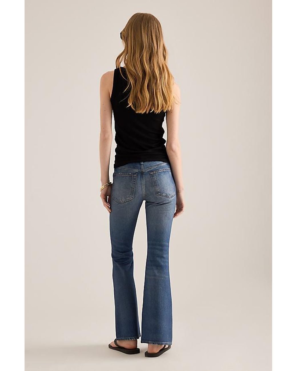 Rag & Bone Blue Dahlia Flare Jeans