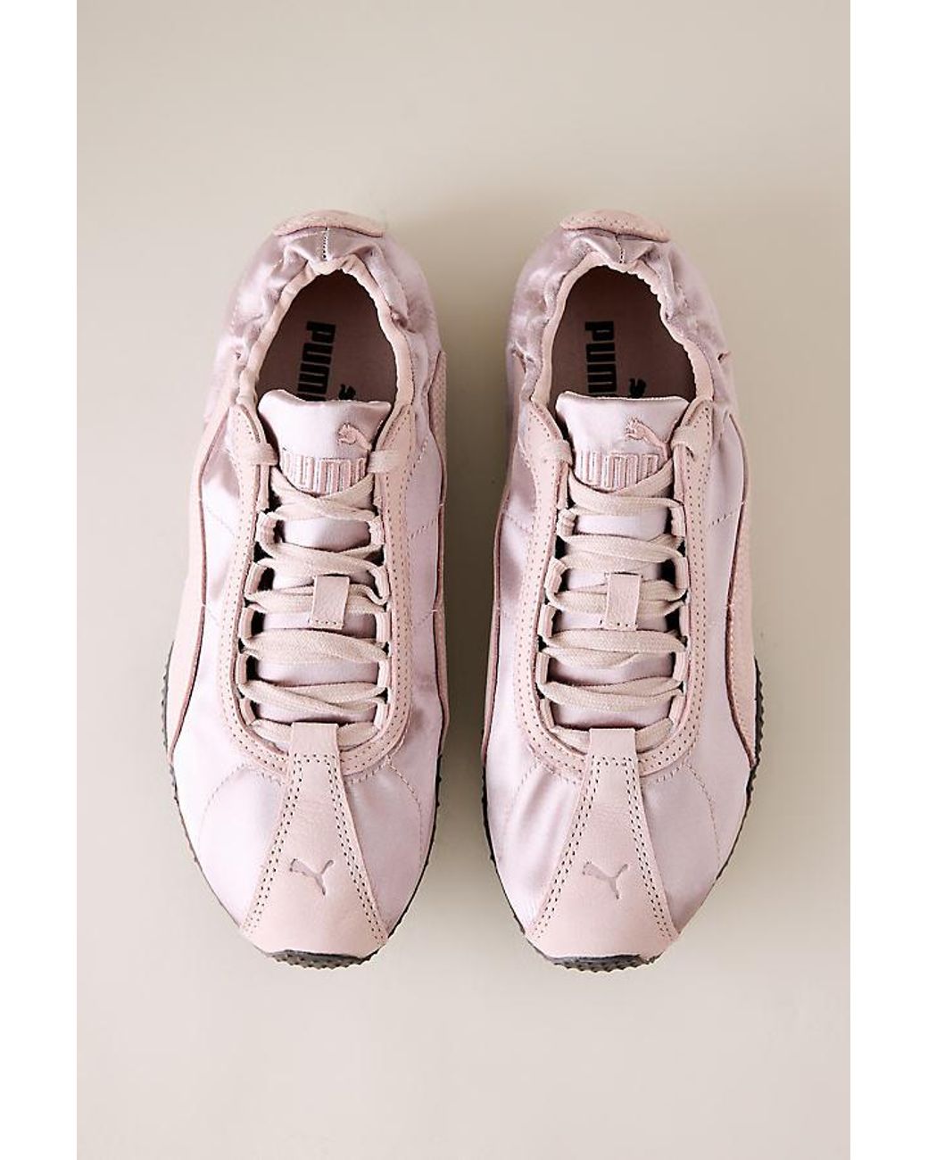 PUMA Pink H-Street Etoile Satin Trainers
