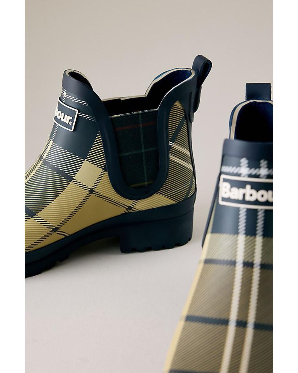 Barbour Green Mallow Short Wellington Boots