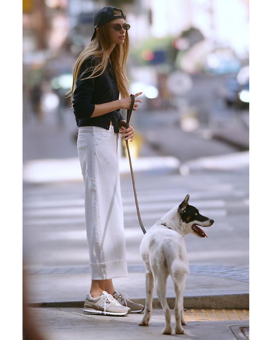 Pilcro White The Kayden High-Rise Cuffed Tapered Jeans By