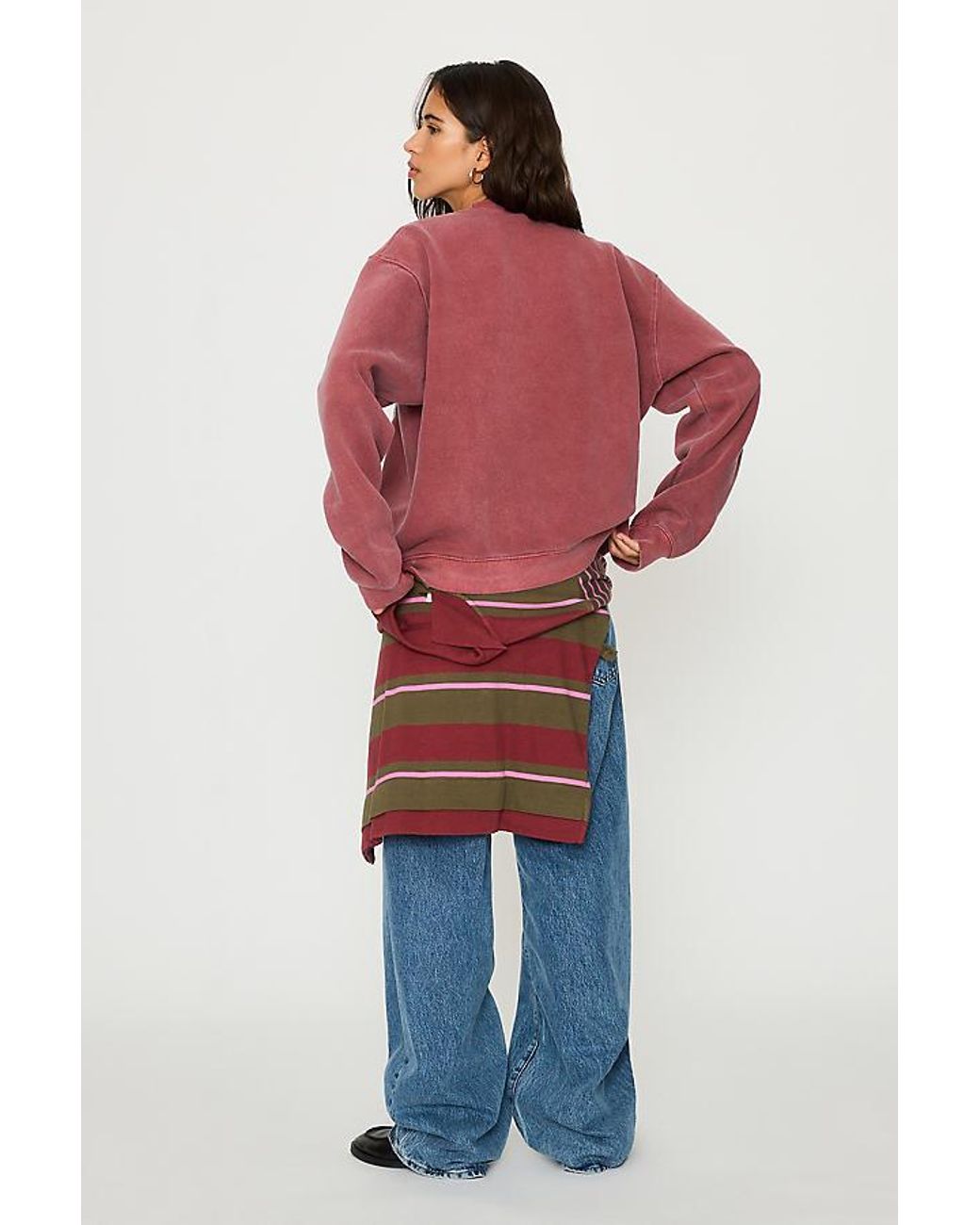 By Anthropologie Blue 1962 Sports Graphic Sweatshirt