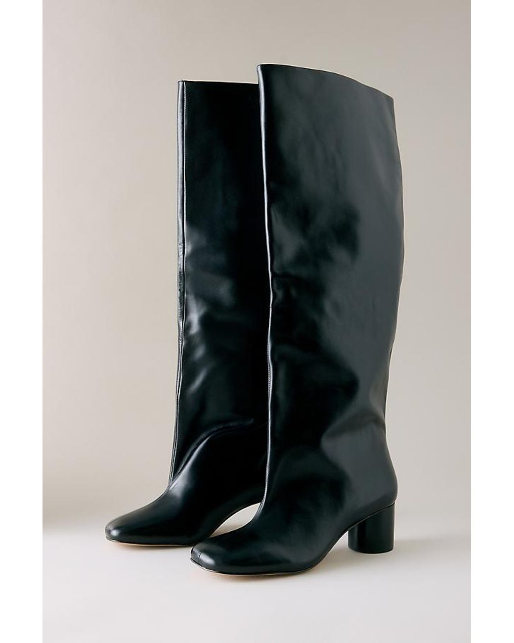 Maeve Black Tall Straight Boots