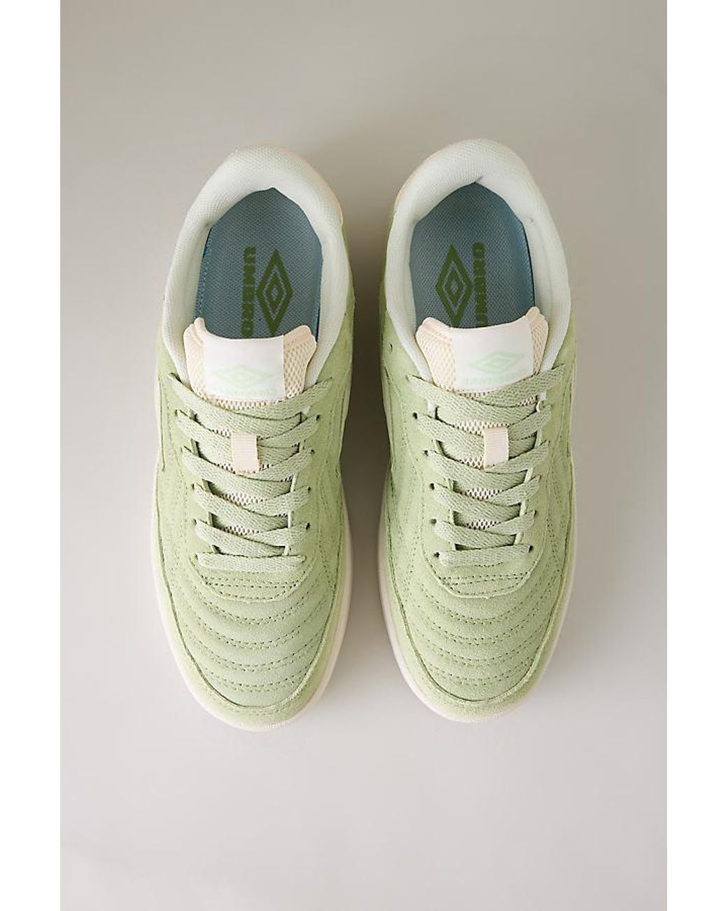 Umbro Green Clayton Suede Trainers