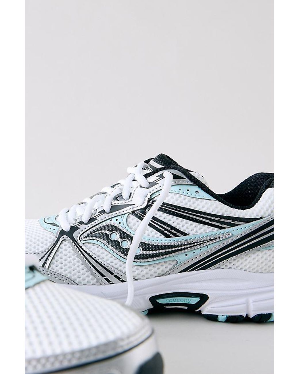 Saucony Metallic Grid Legacy Trainers