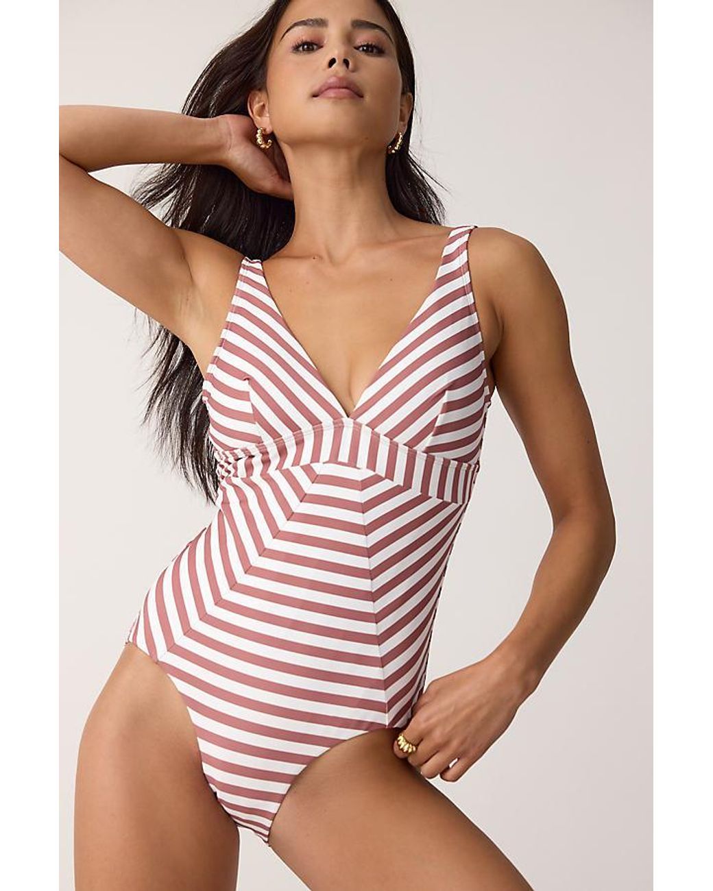 Sea Level Pink Scoop-Back One-Piece Swimsuit